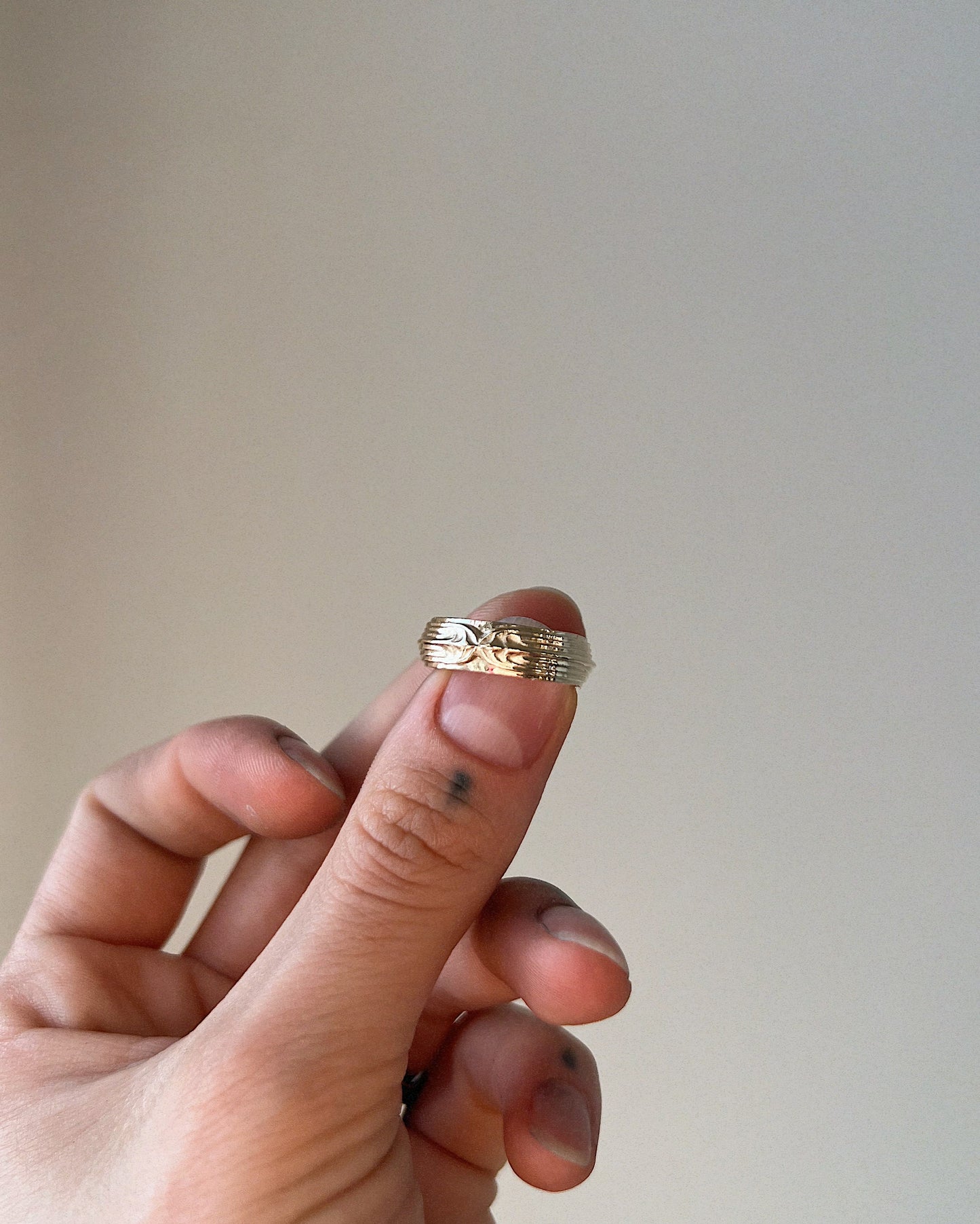 Pillars Band Pt II // 14k Gold // Ring