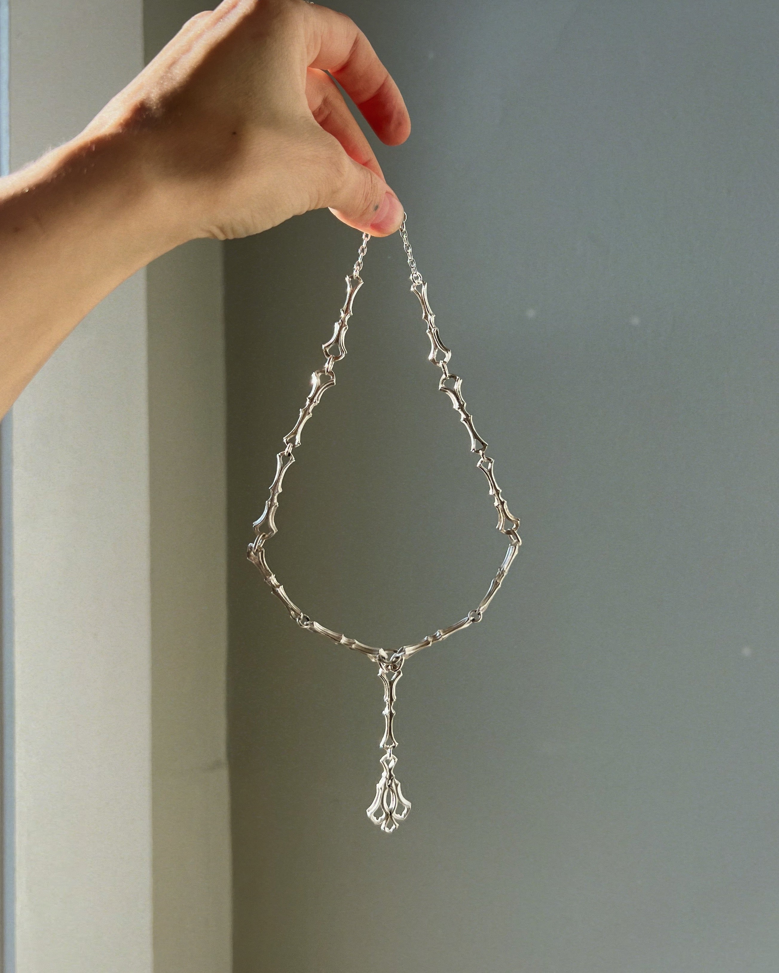 Pillars Of The Heart // Silver Necklace