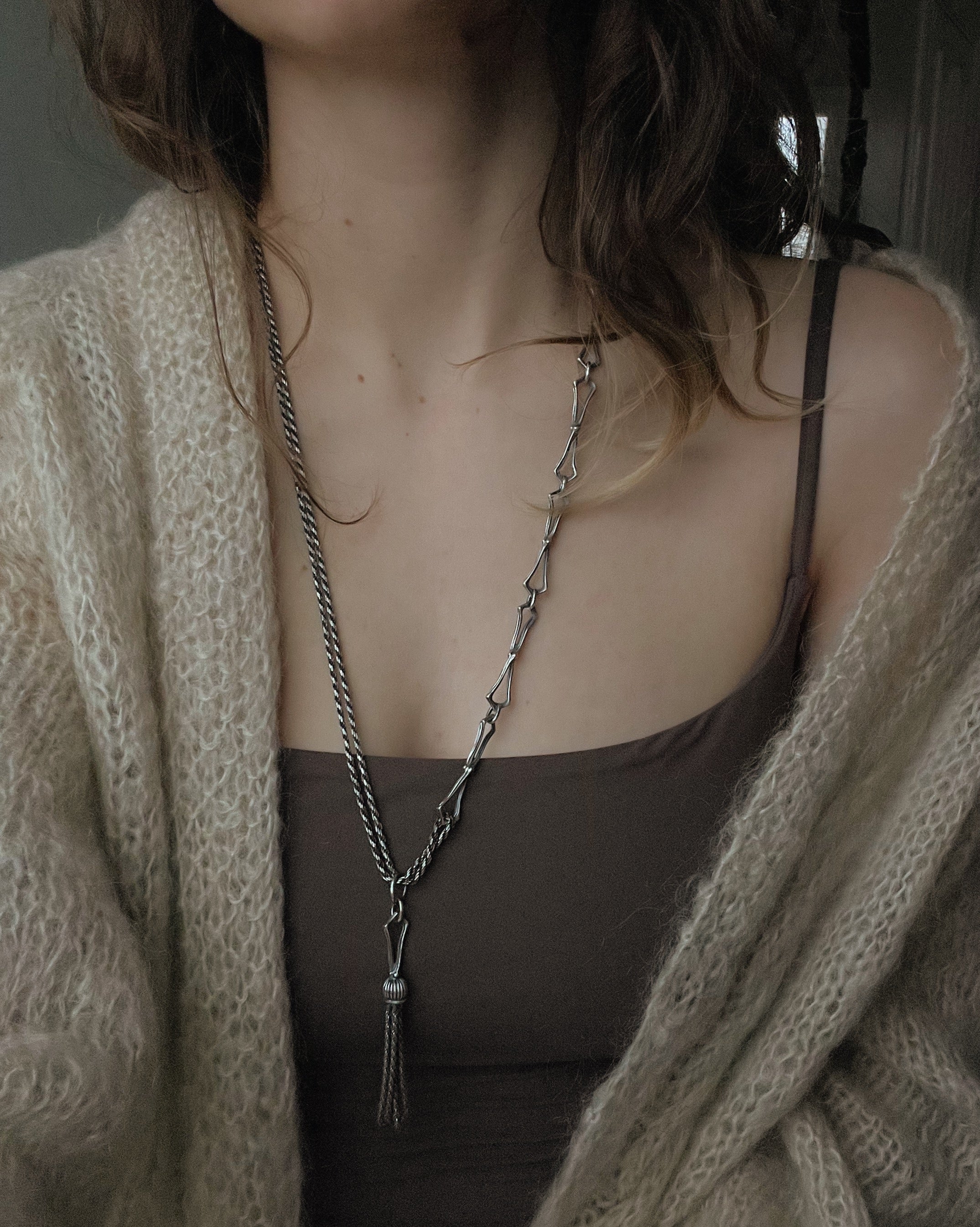 Chiasmus // Silver Necklace