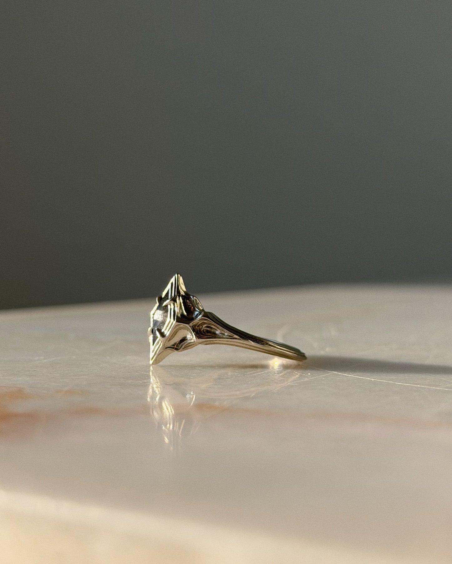 Omne // 14kw Gold + 0.55ct Diamond // Ring (RTS)