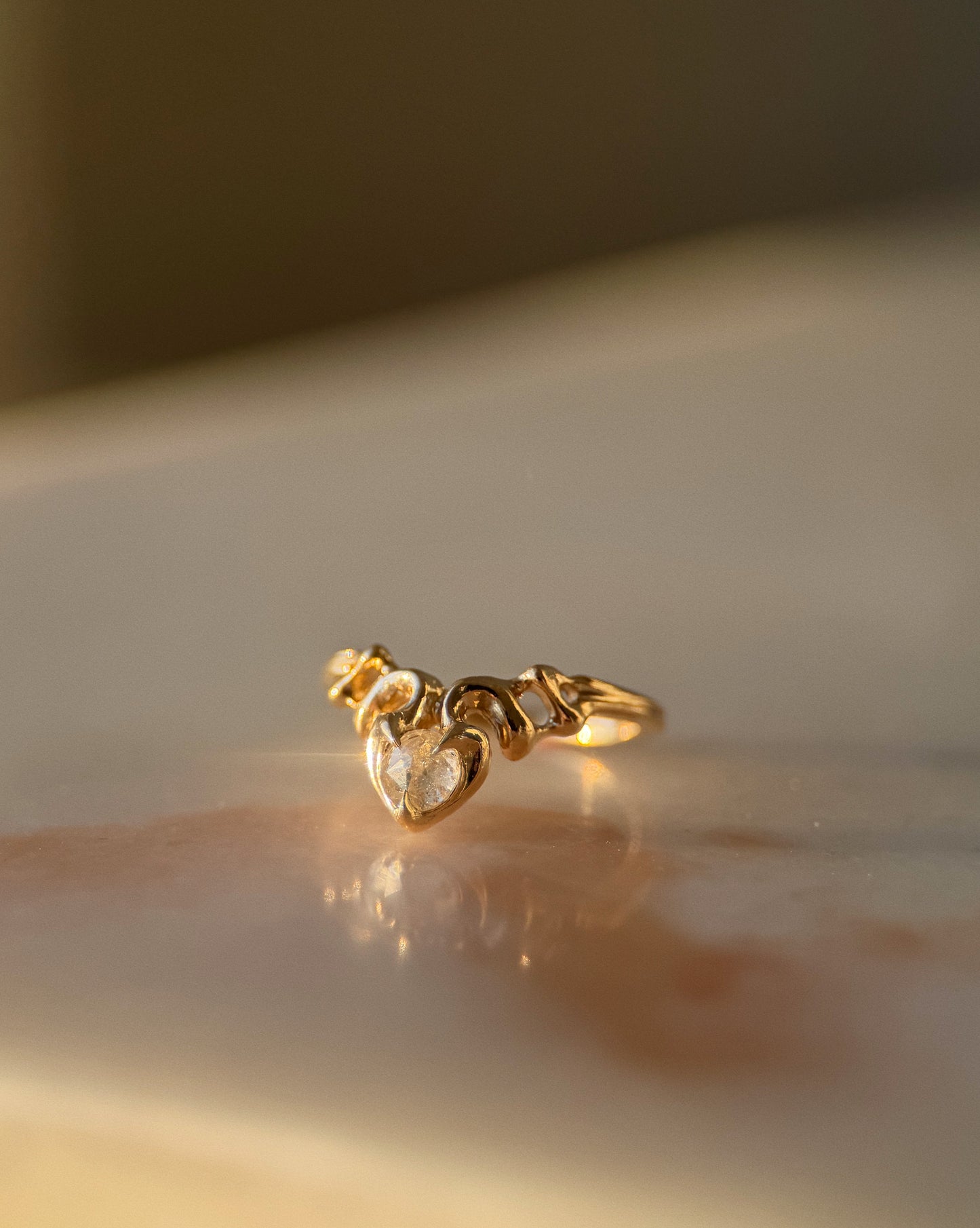 Fouet II // 14ky Gold + Icy Diamond // 4.75