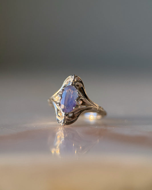 Navis // 14k White Gold + 1.54ct Sapphire // Ring