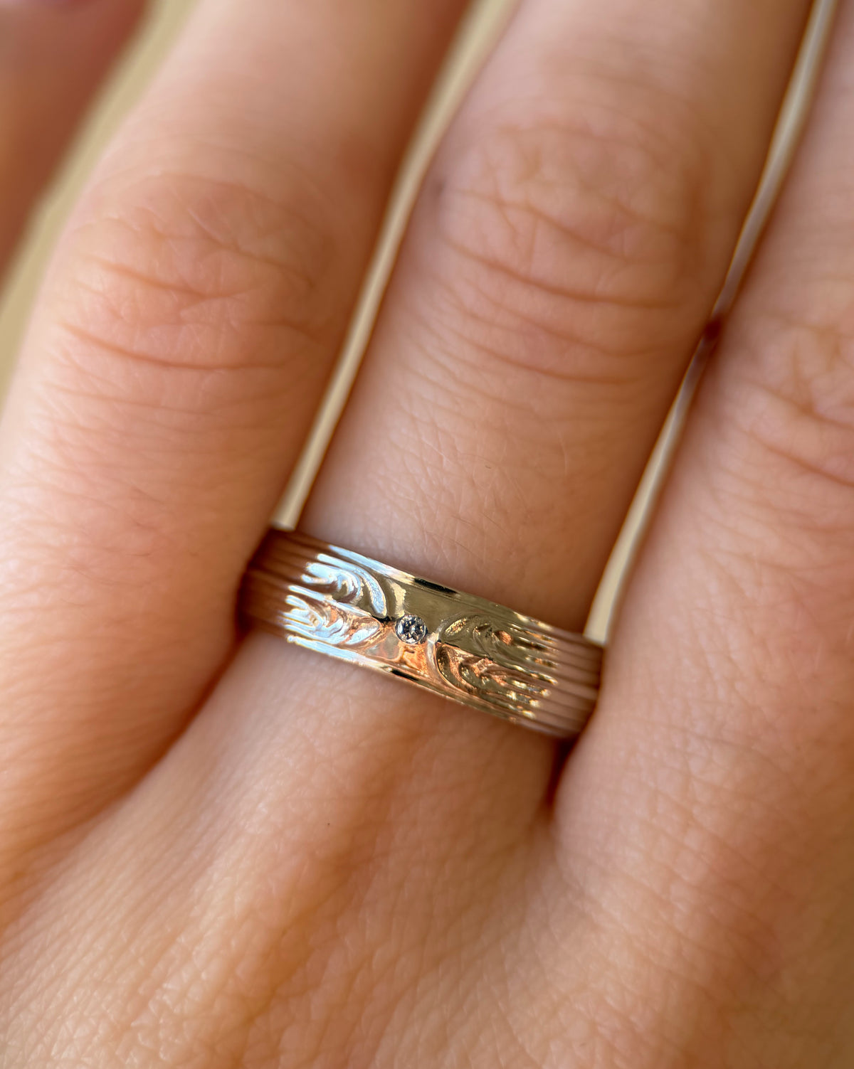 Pillars Band Pt II // 1.5mm // Gold