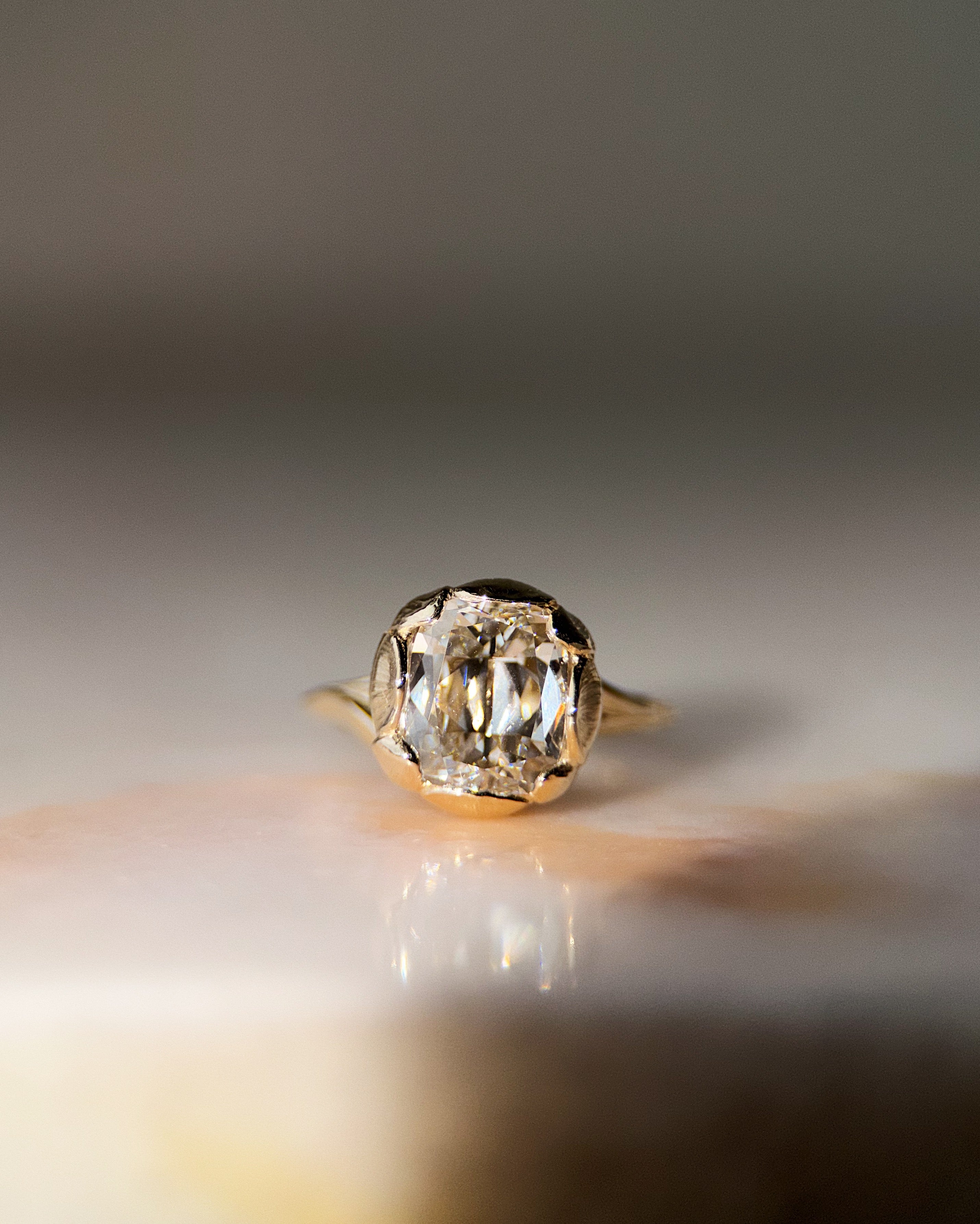 Natasha Pt II // 14ky Gold + 3.52 ct Diamond // 6.75