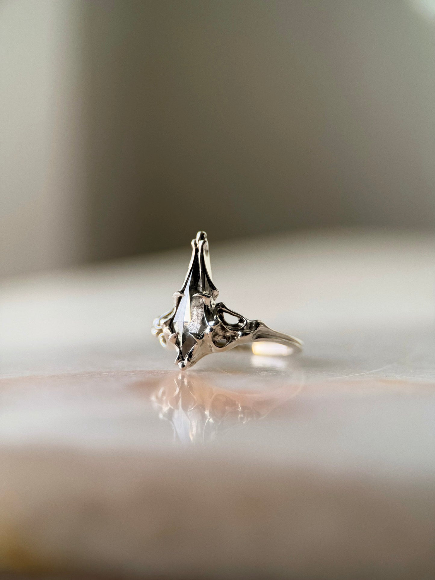 Incense // One Of A Kind Ring // 14kw // 1.35ct Lab Grown Diamond