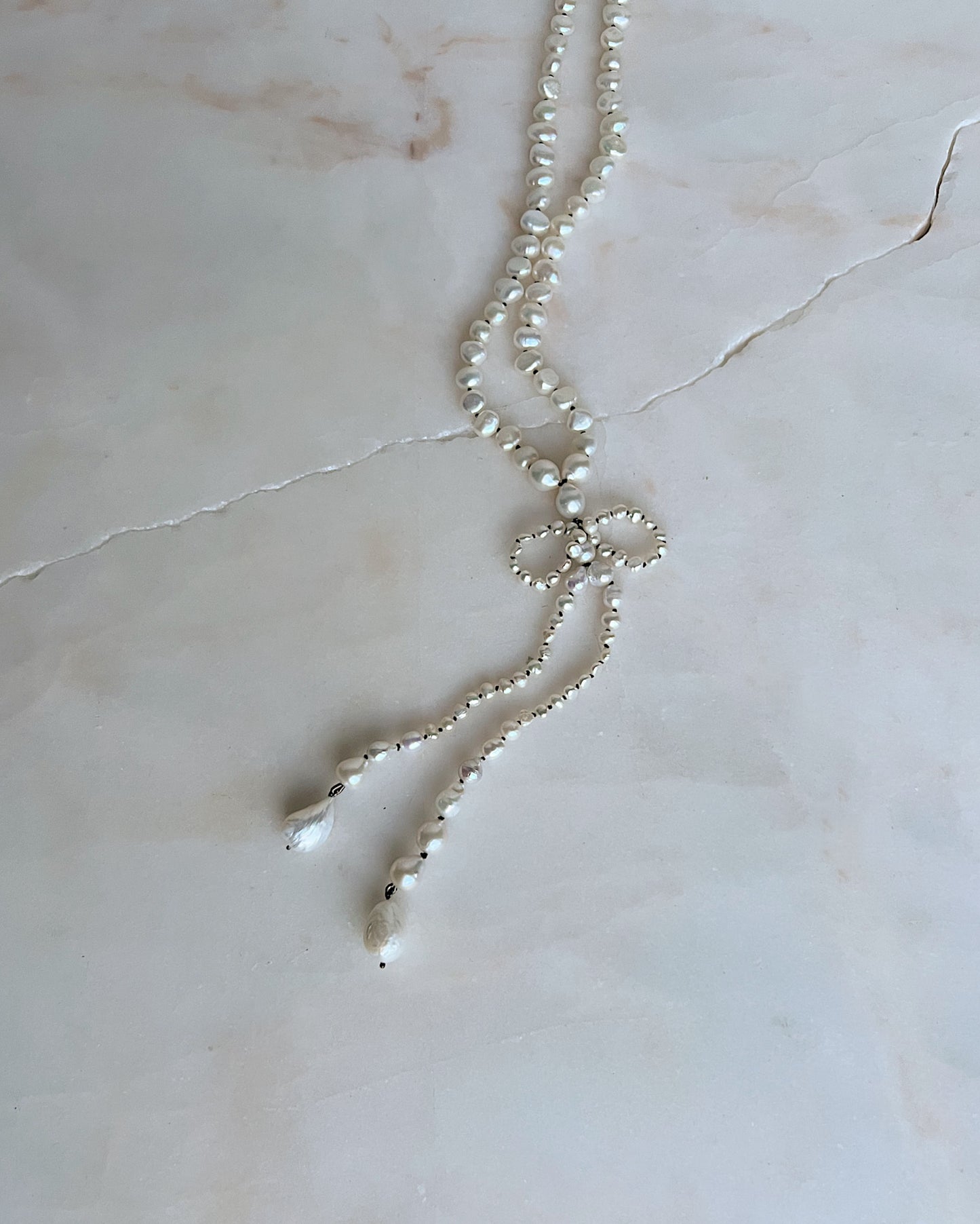 Années Folles II // Baroque And Freshwater Pearl One Of A Kind // Necklace