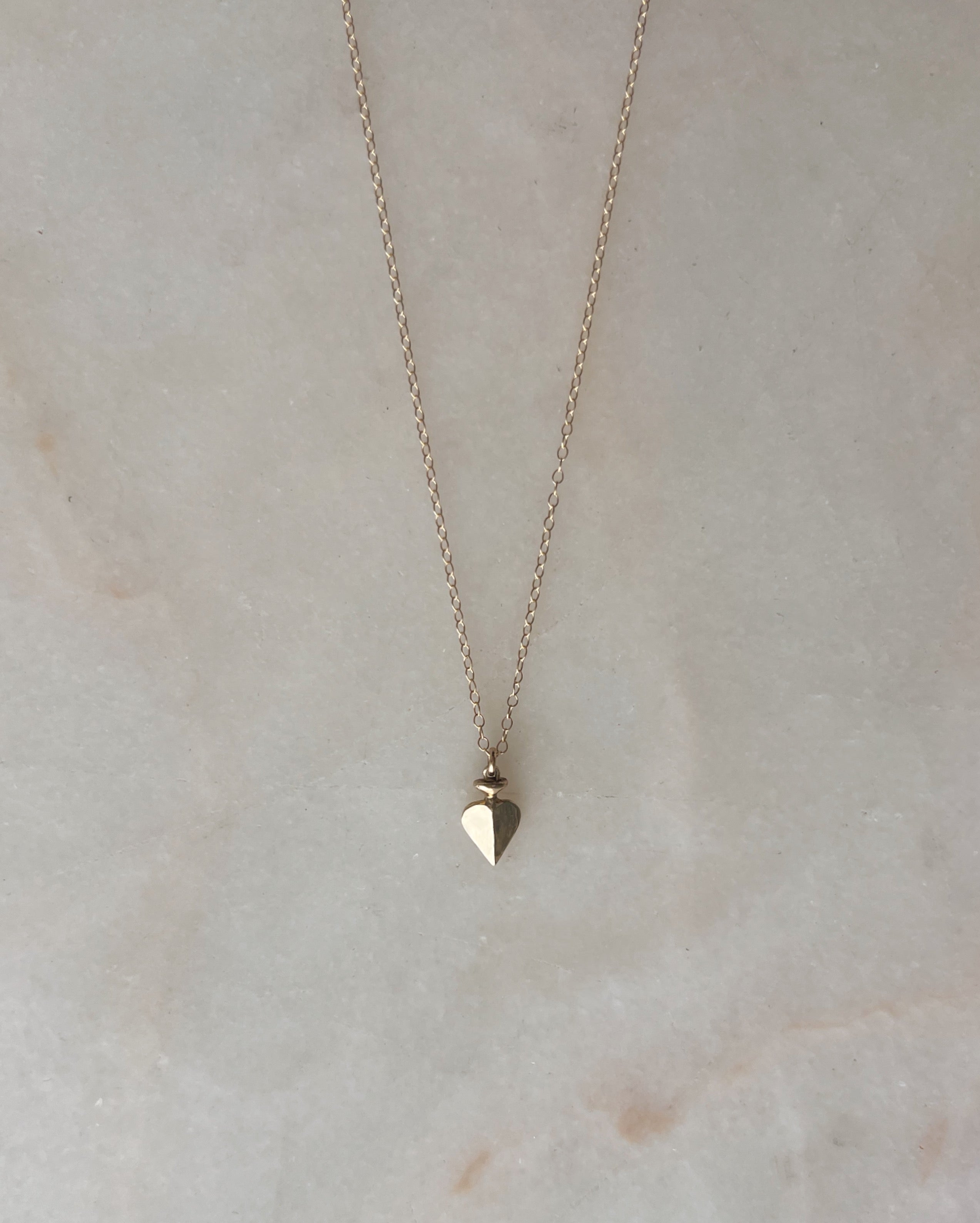 The Spade // Gold Necklace