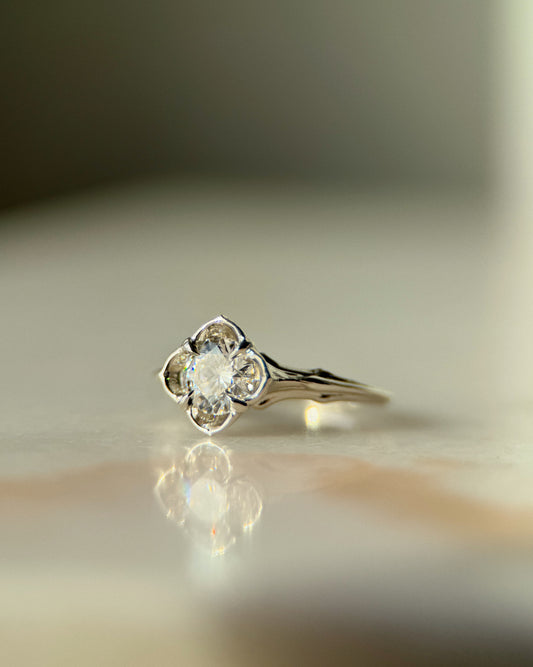 Baby Daphne // 6.5mm Stone // 14k Gold // Ring