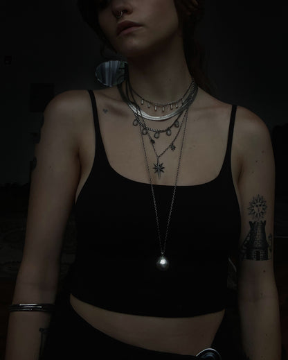 Rain // Choker // Charm Necklace