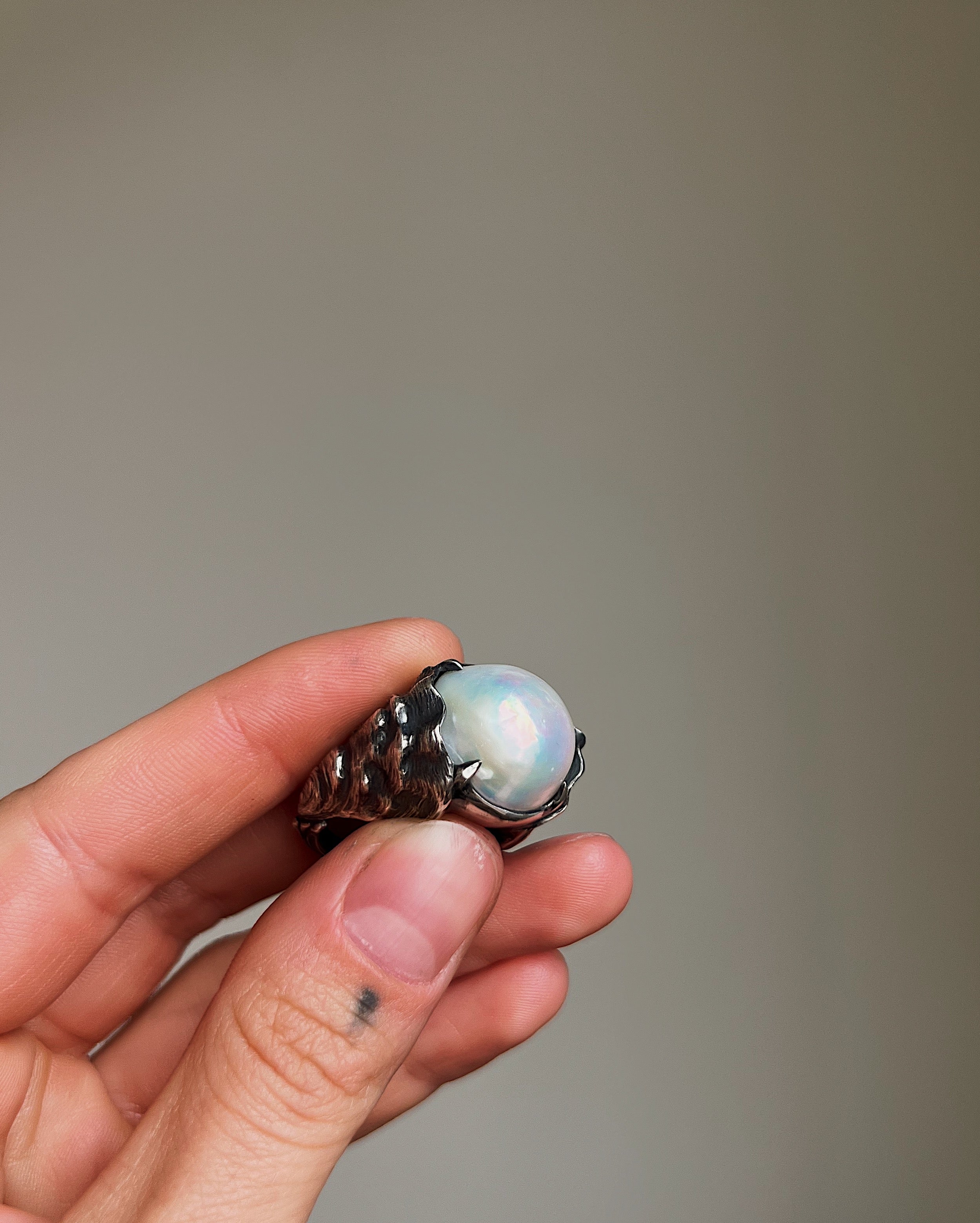 Divers // Silver + Freshwater Pearl