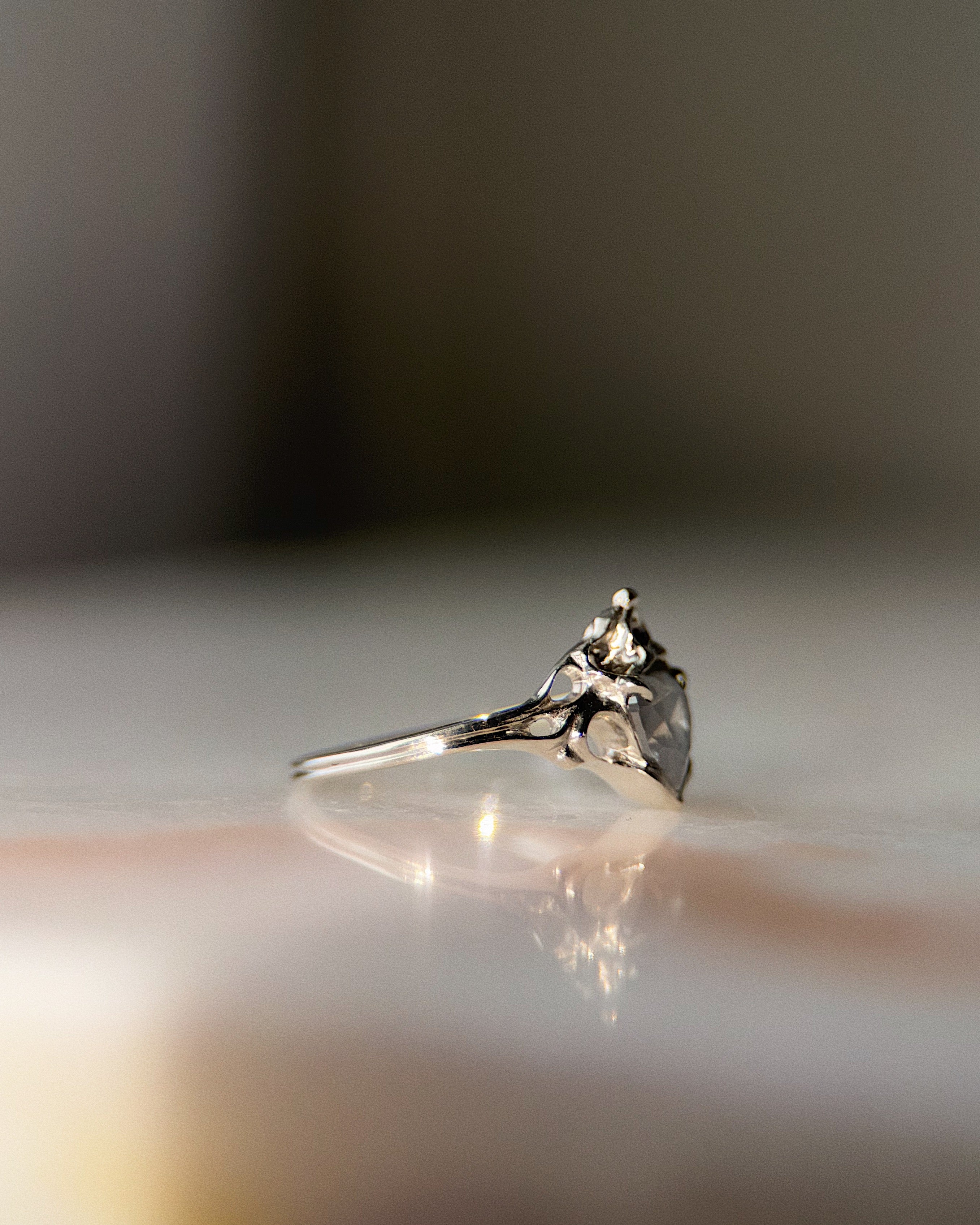 Sacred Heart // 14kw Gold + 0.79ct Diamond // 4.75