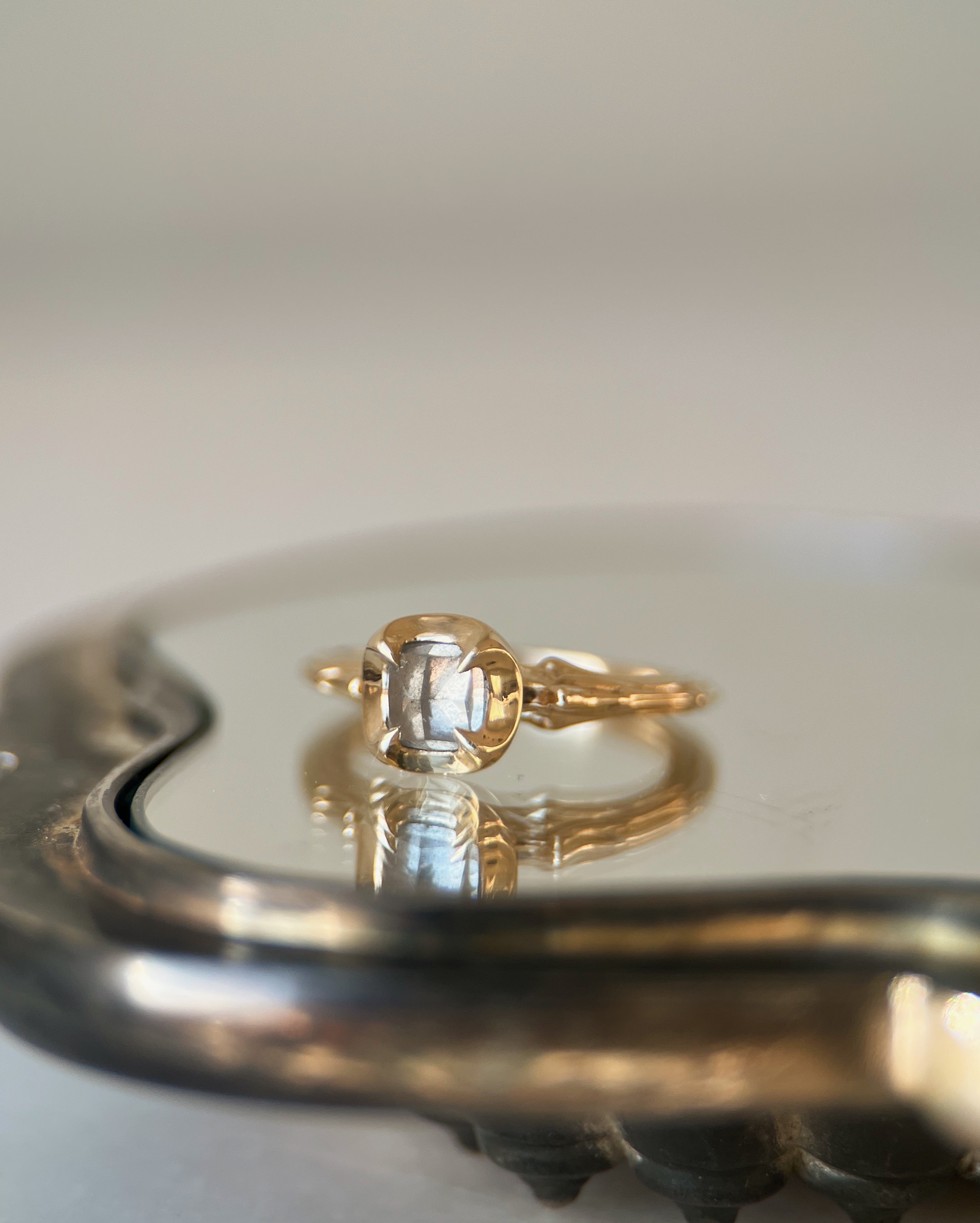Still Life // 14ky + 1.03ct Diamond
