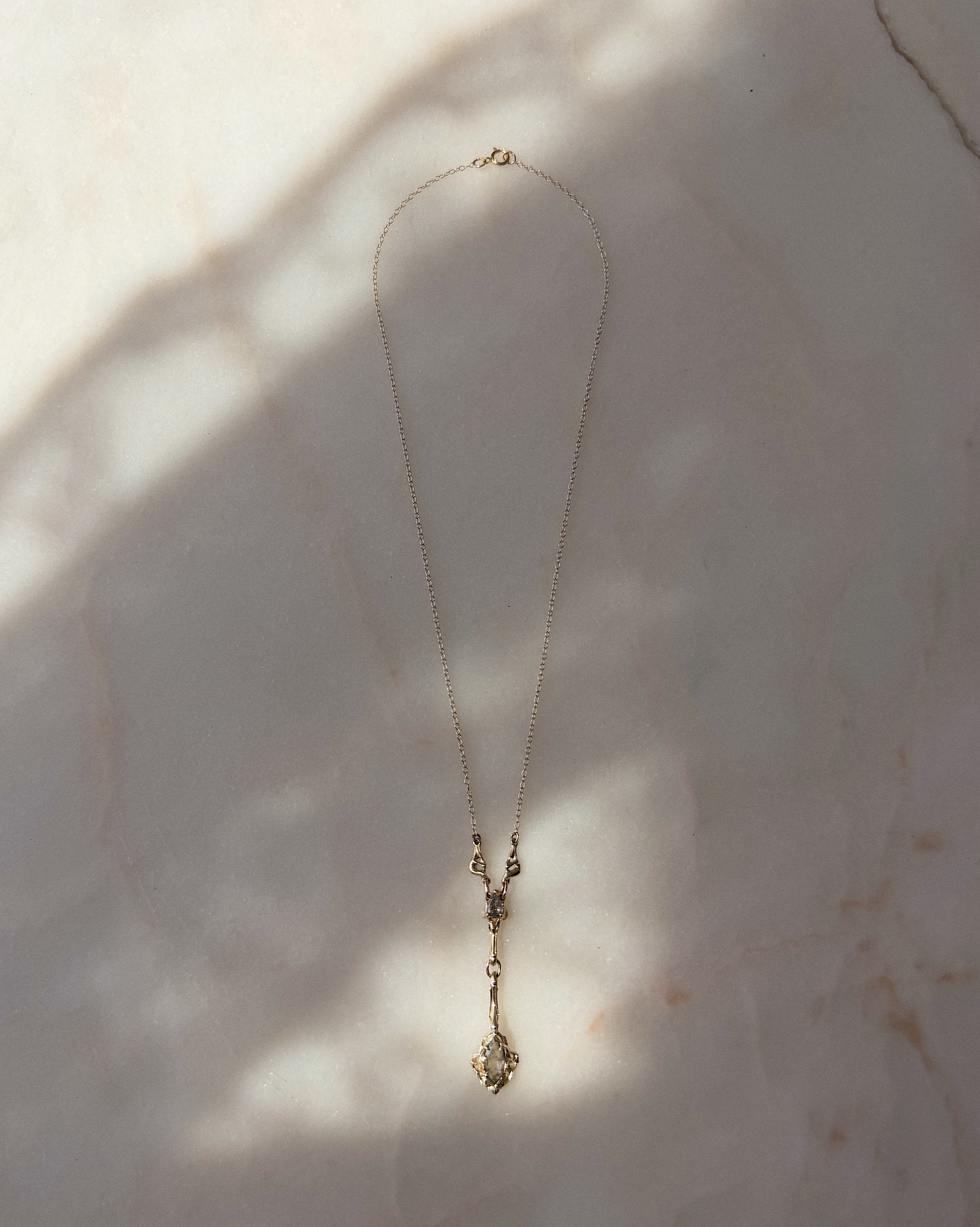 Fouet // Gold Necklace