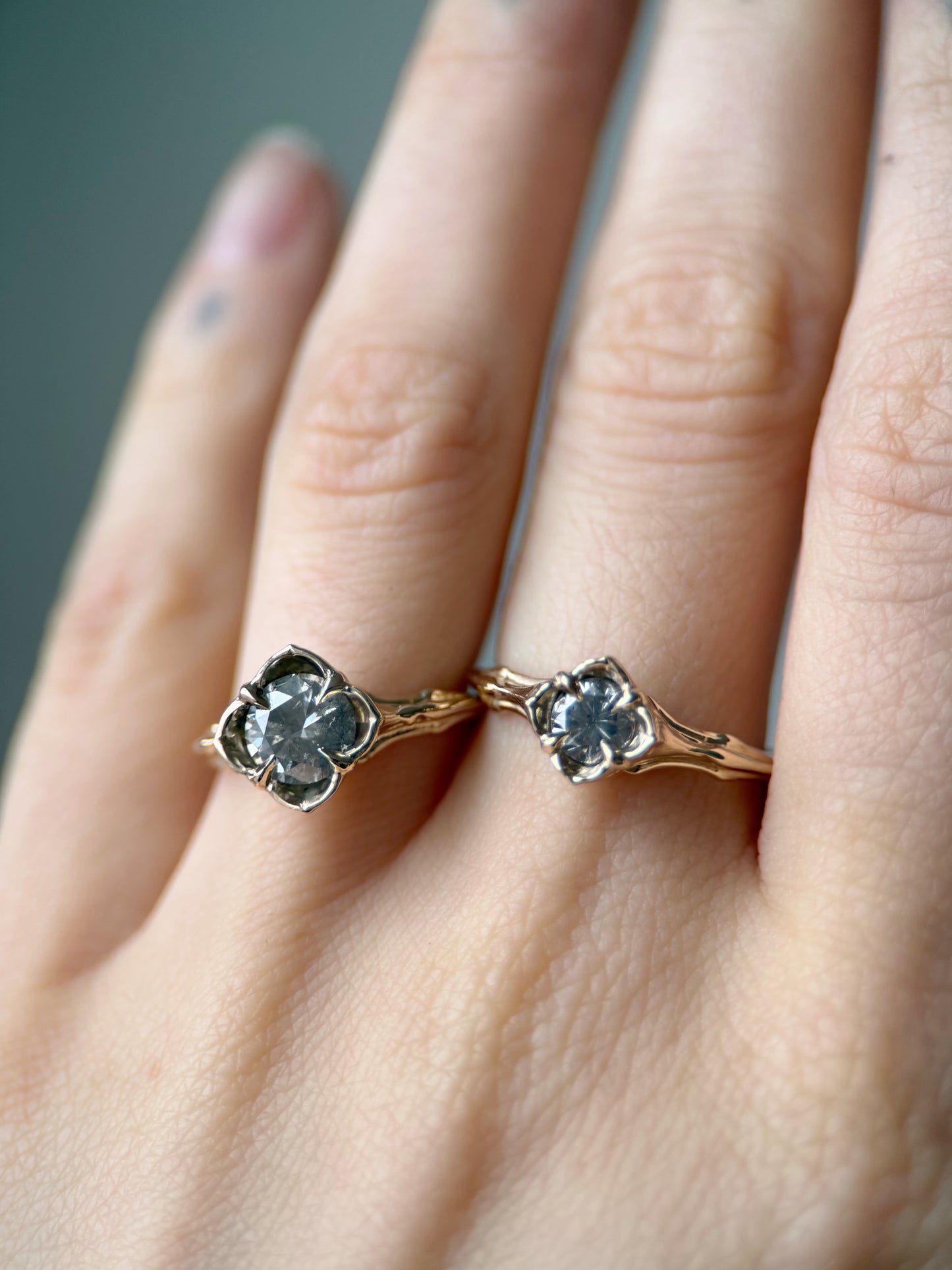 Baby Daphne // 6.5mm Stone // 14k Gold // Ring