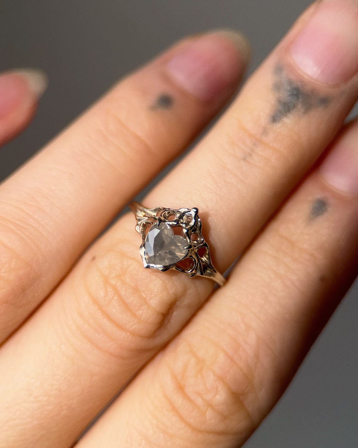 Sacred Heart // 14kw Gold + 0.79ct Diamond // 4.75