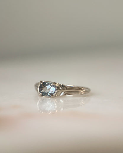 Pillars Pt II // 14kw Gold + 1.14ct Sapphire // Ring