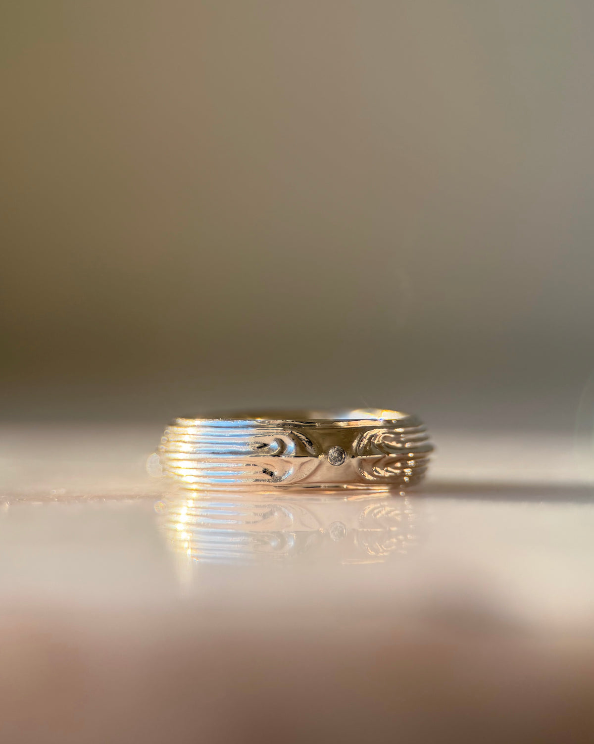 Pillars Band Pt II // 1.5mm // Gold