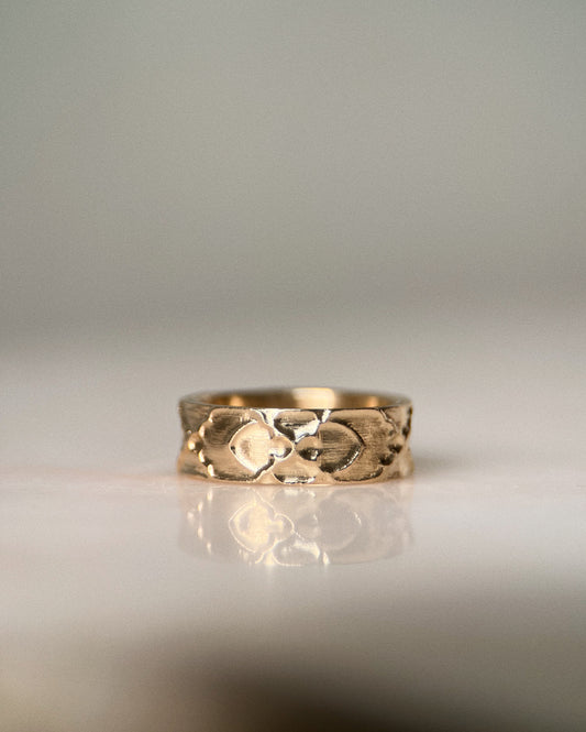 Echo // Band // 14k Gold // Ring