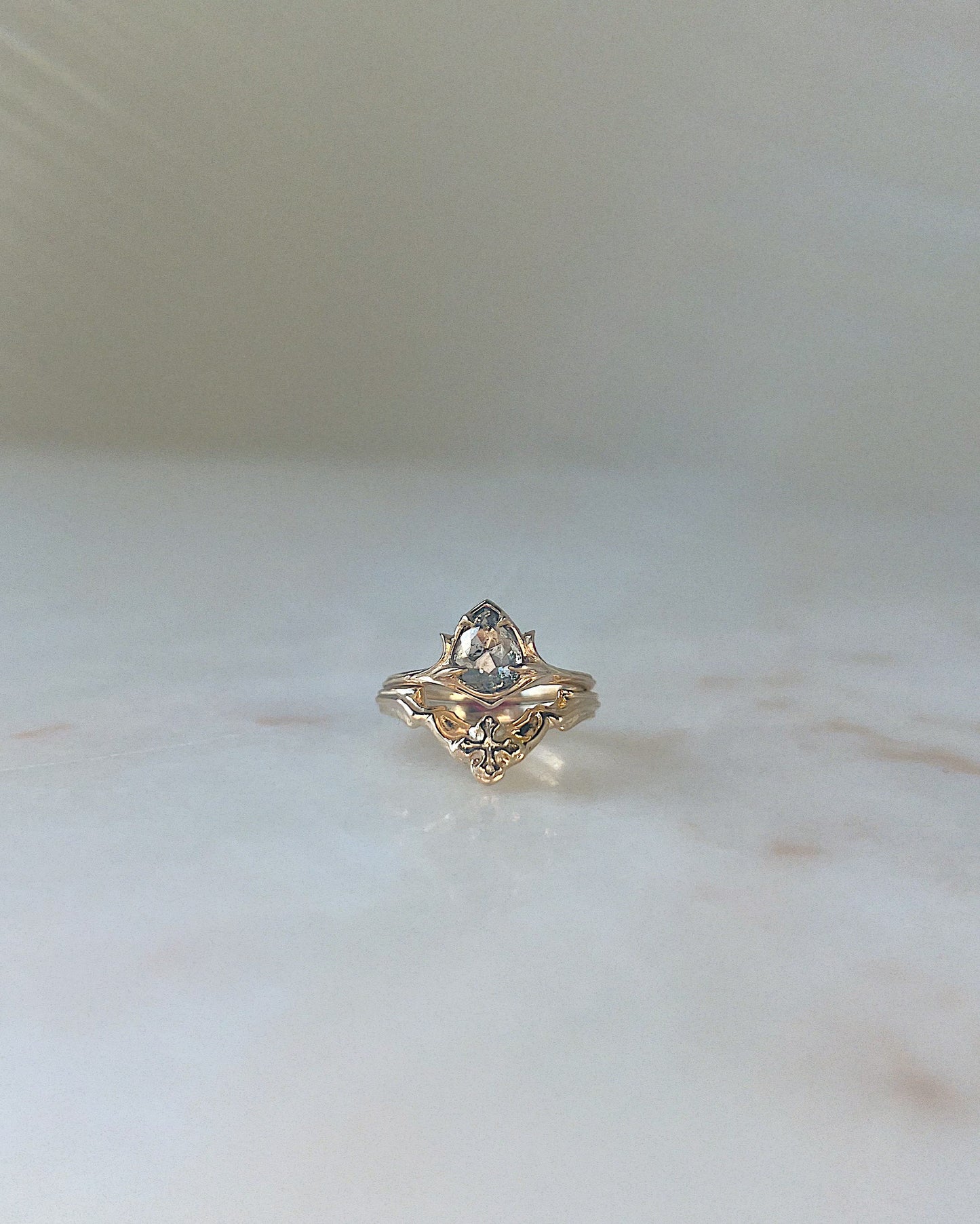 Eden II // 14k Yellow Gold + Diamond // Ring