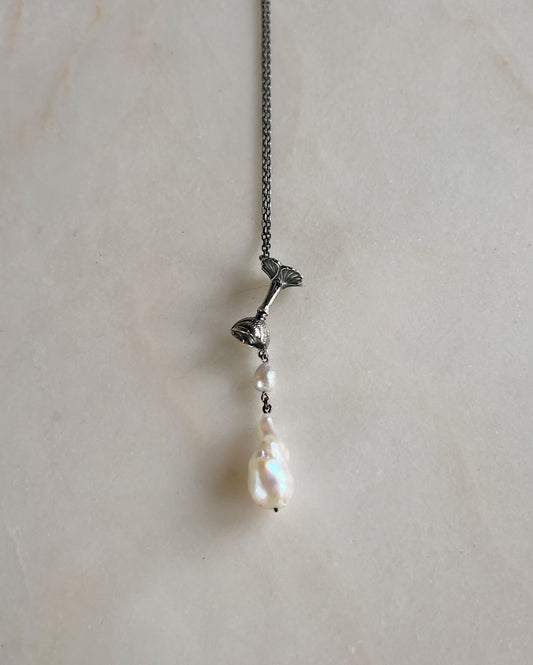 The Empty Cup Pt II // Baroque Pearl // Necklace (RTS)