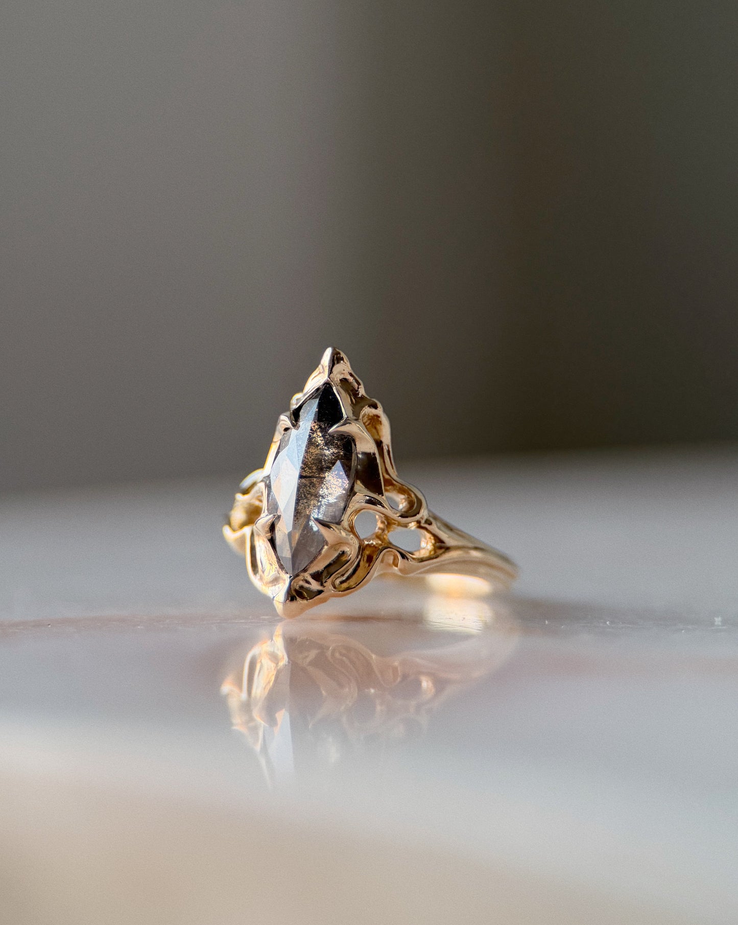 Fouet I // 14k Yellow Gold // Ring (RTS)
