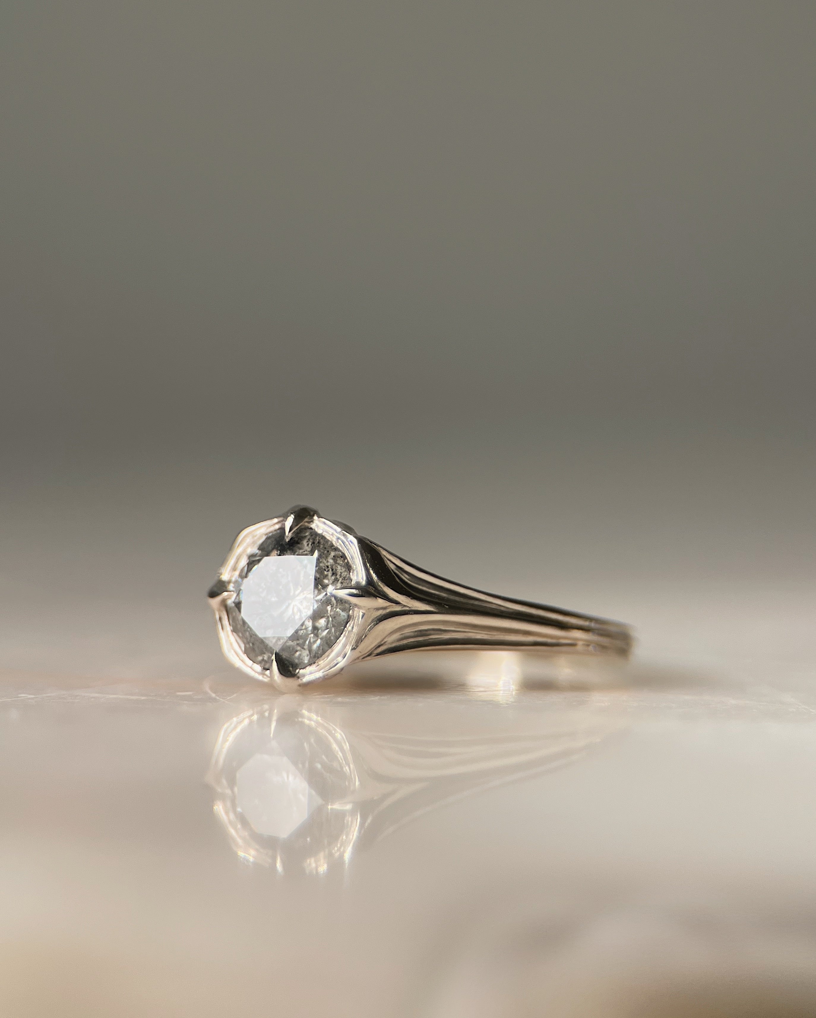 Rosette // 14kw + 1.31ct Diamond