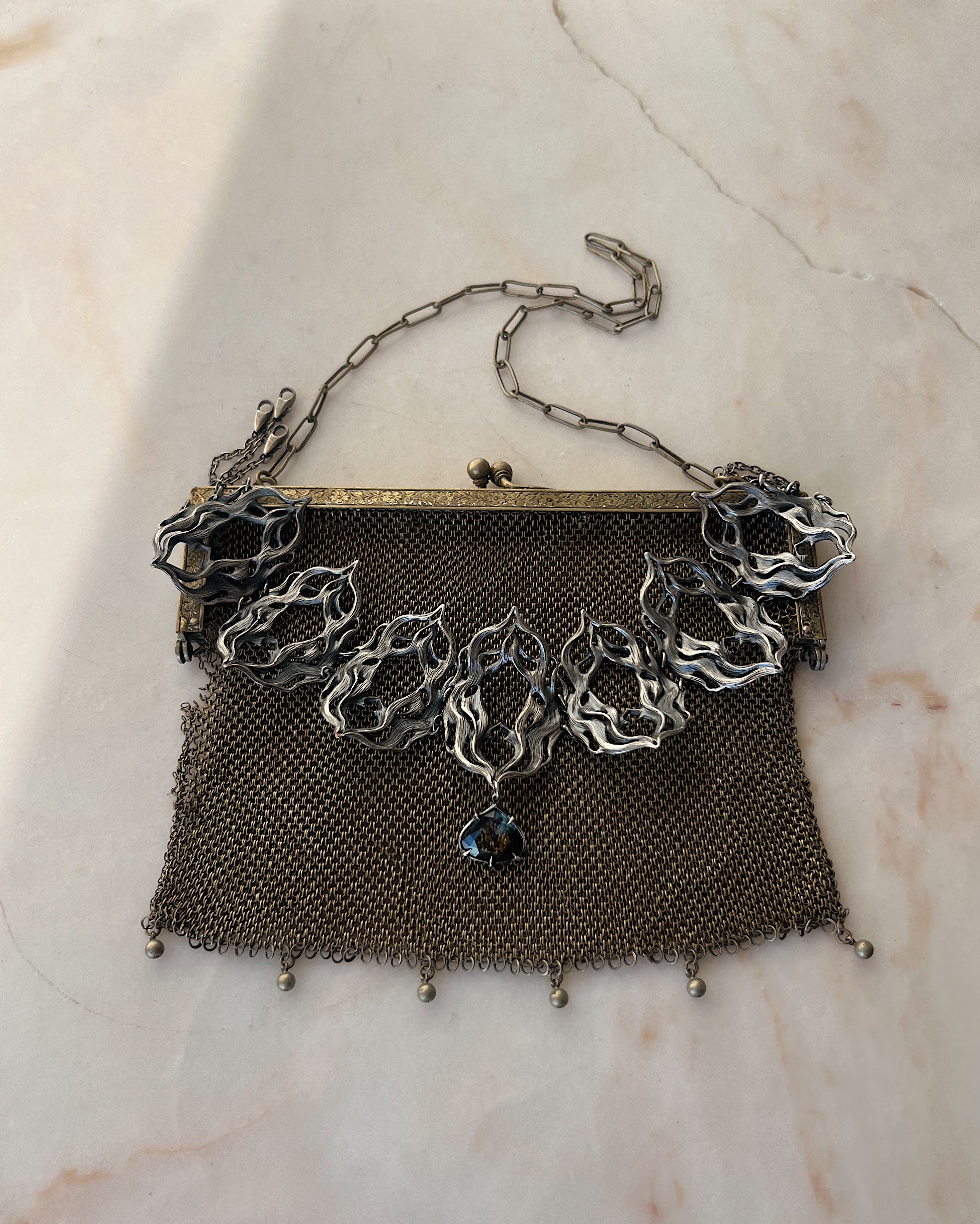 Joan Wept! // Moss Aquamarine Necklace