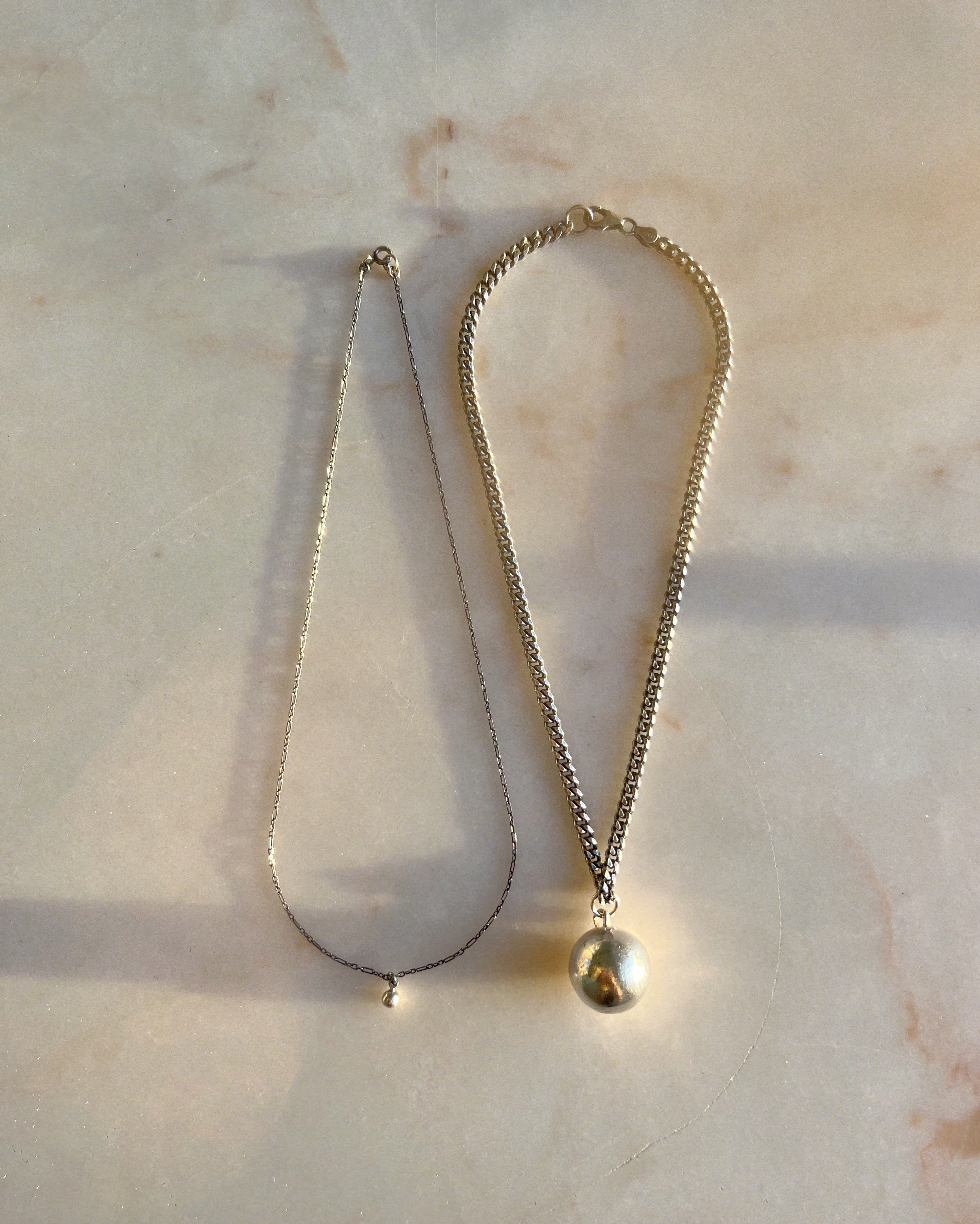 The Weight II // Small Charm Necklace