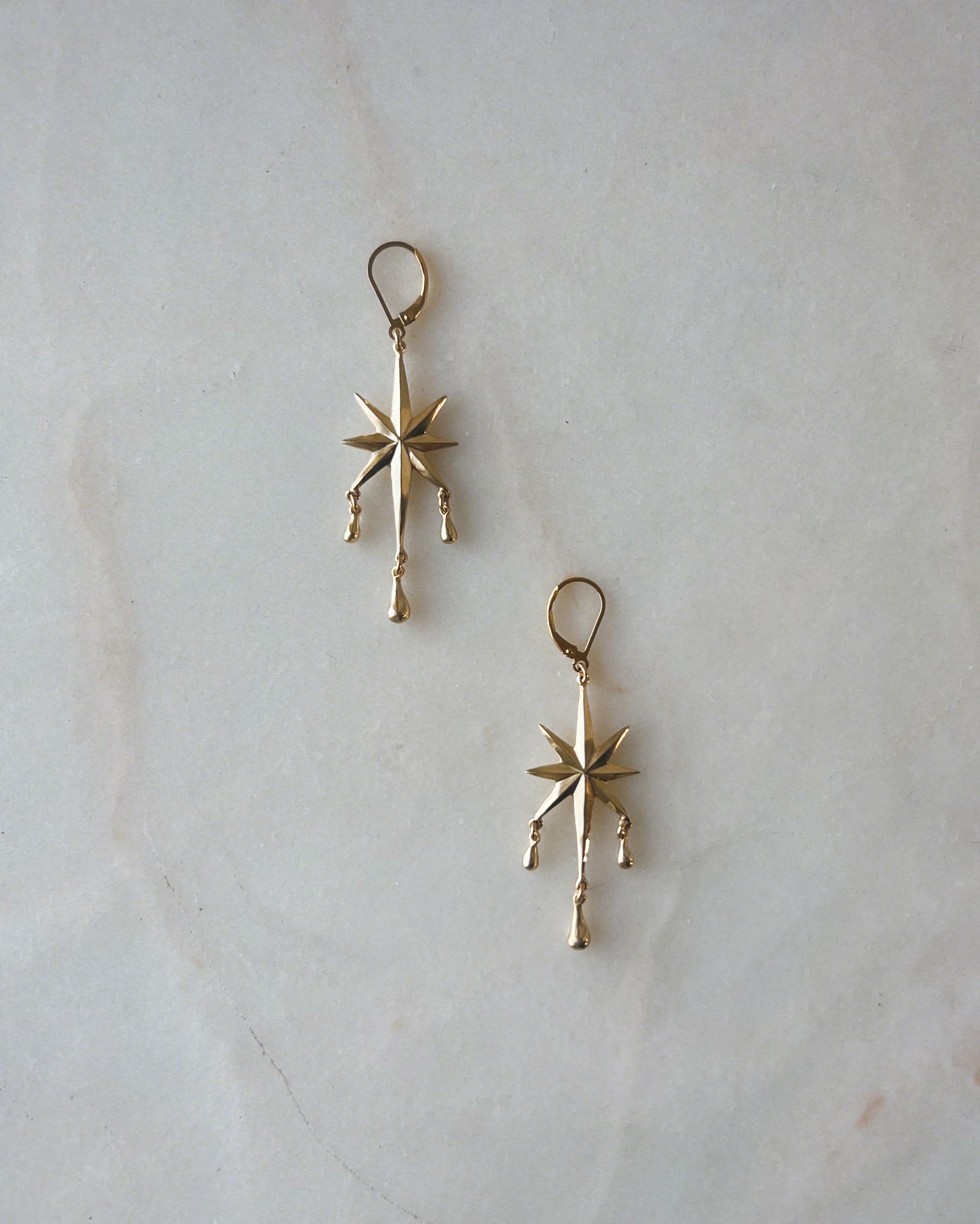 Rising Star // Gold Earrings