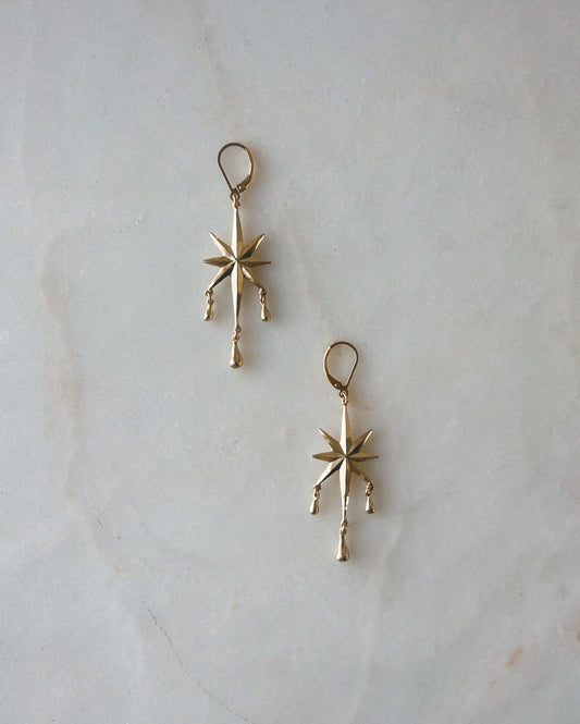 Rising Star // 14K Gold // Earrings