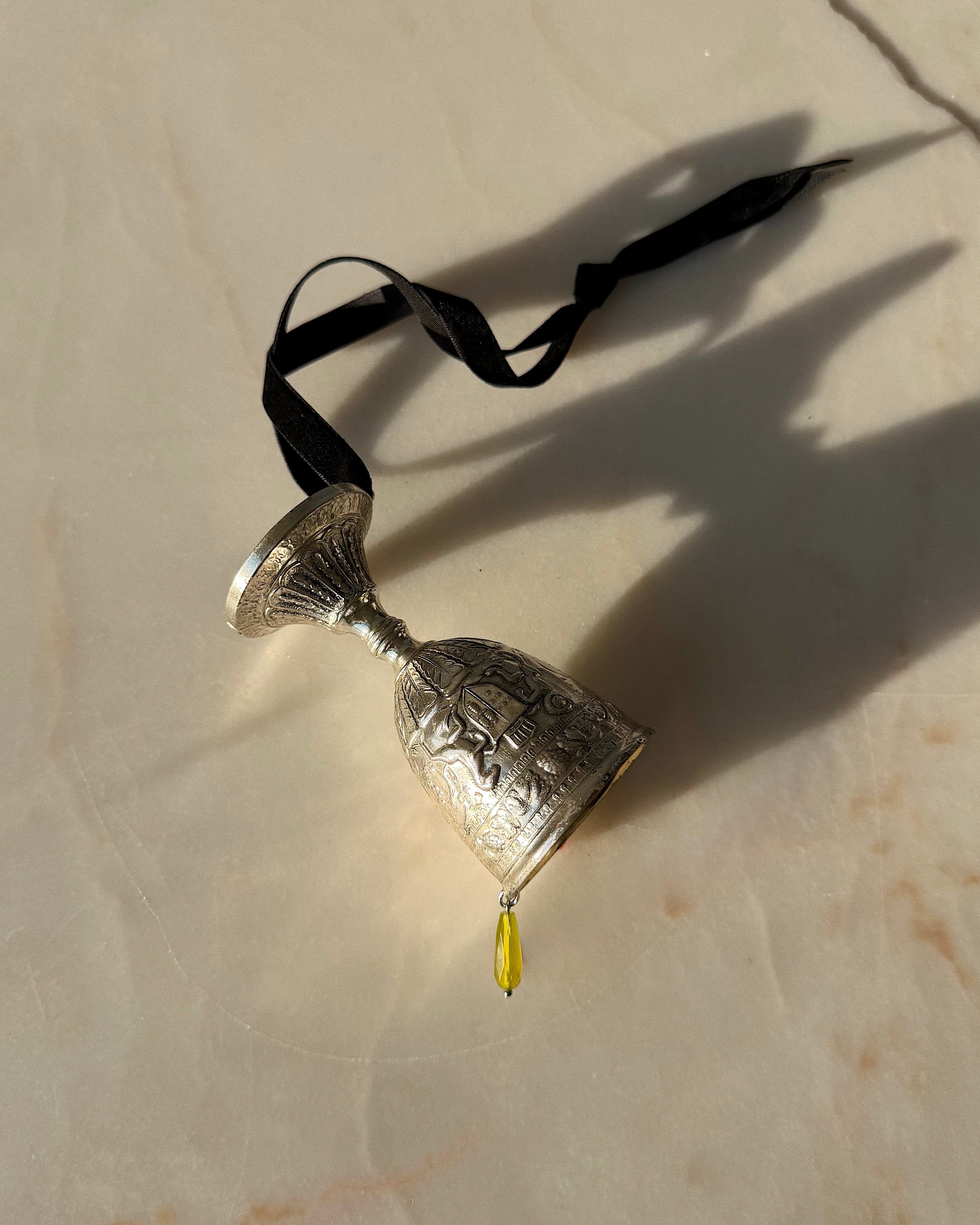 Empty Cup V // Silver Plate // House Ornament