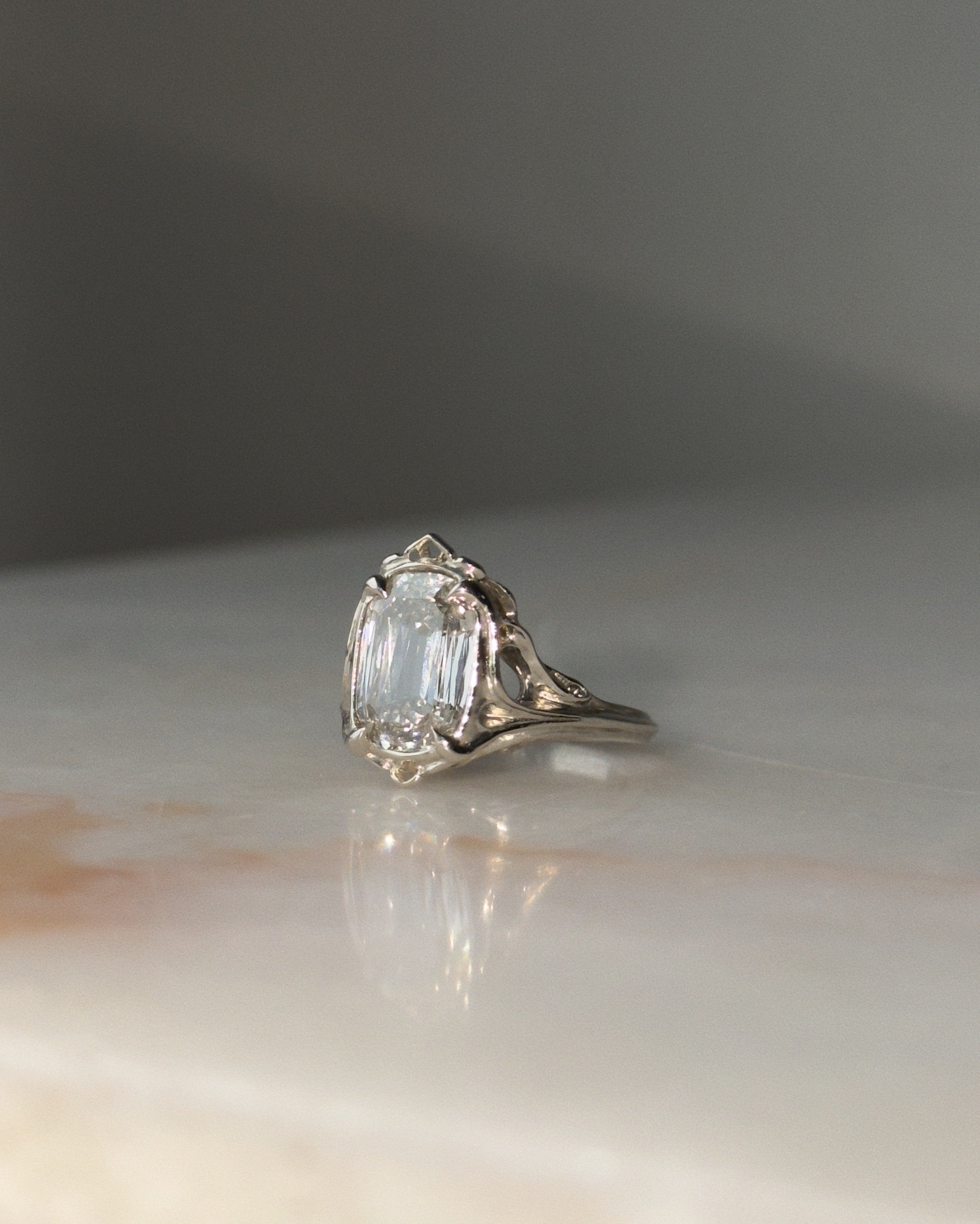Coup De Fouet! // 14kw + 4.12ct Diamond
