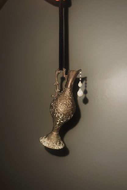 Empty Pitcher IV // Brass // House Ornament