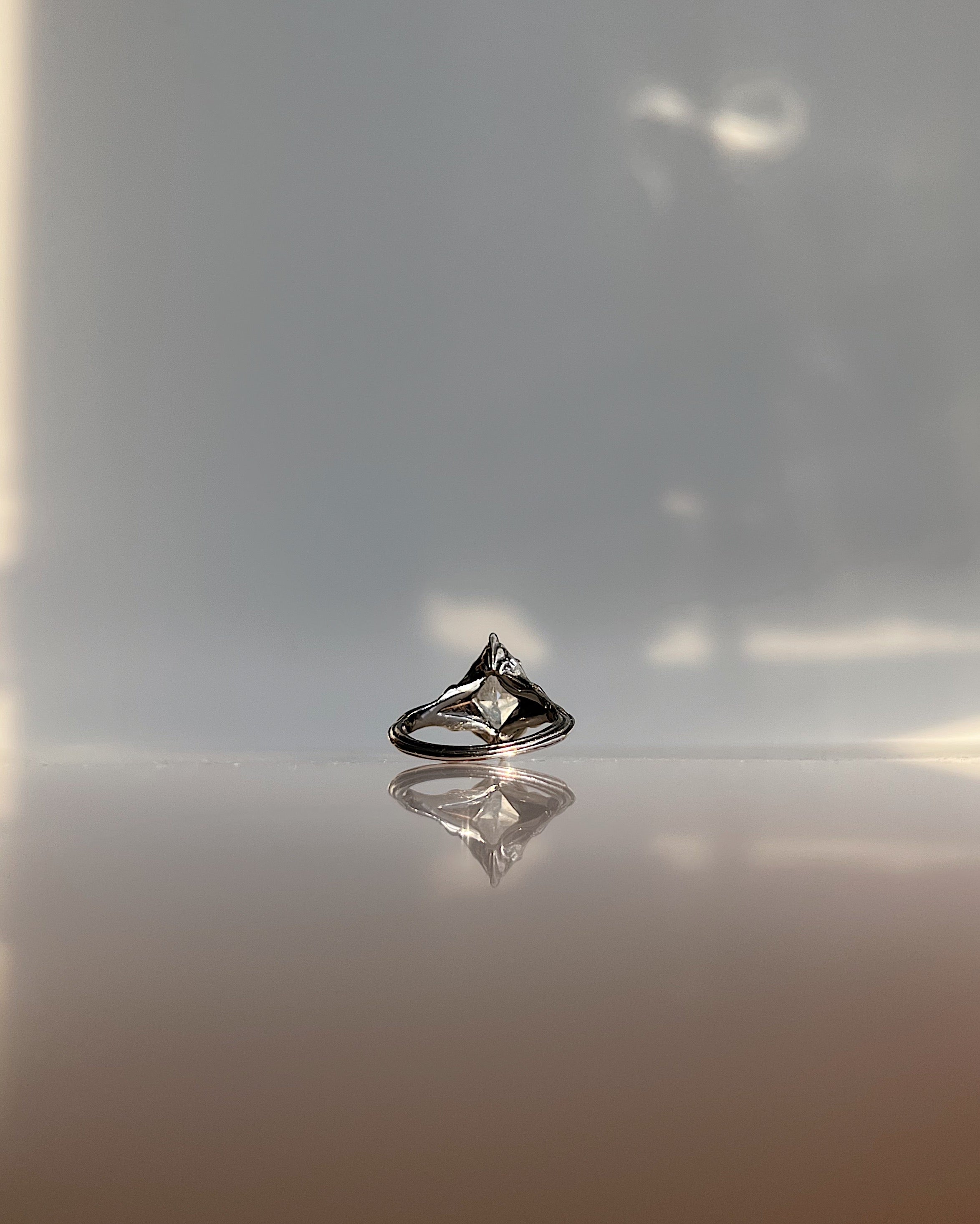 Snow Queen Pt III // 14kw + Aquamarine Sunstone