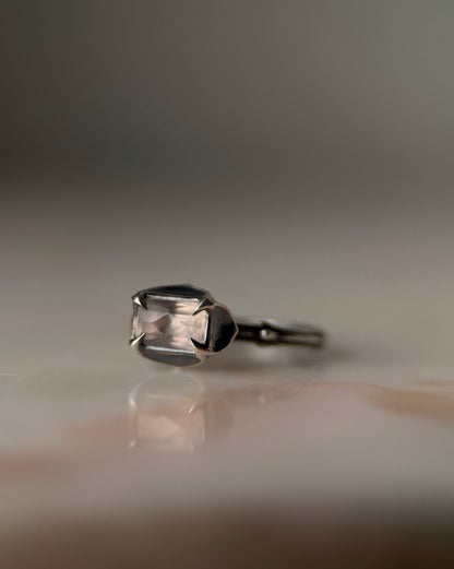 The Tower // Sterling Silver + 1.65ct Sapphire // Ring