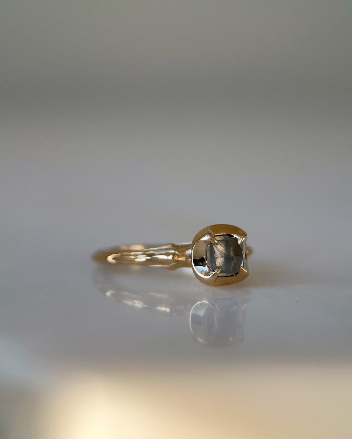 Still Life // One Of A Kind Ring // 14ky // 1.03ct Diamond