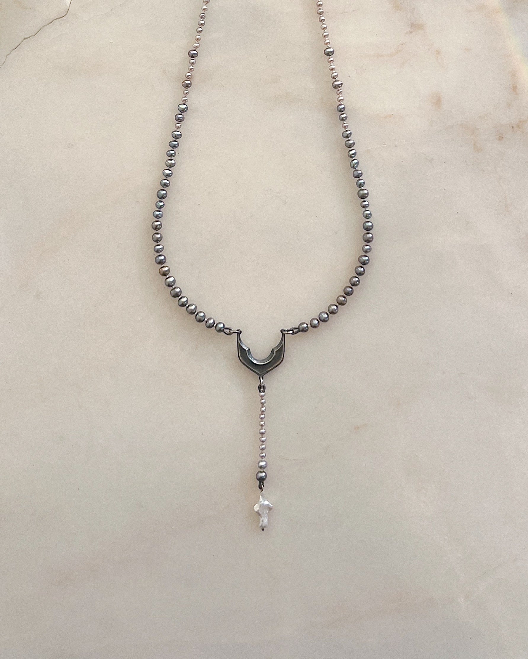 The Relic // Freshwater Pearl Necklace