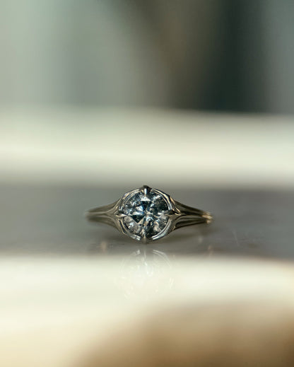 Rosette // One Of A Kind Ring // 14kw // 1.3ct Diamond
