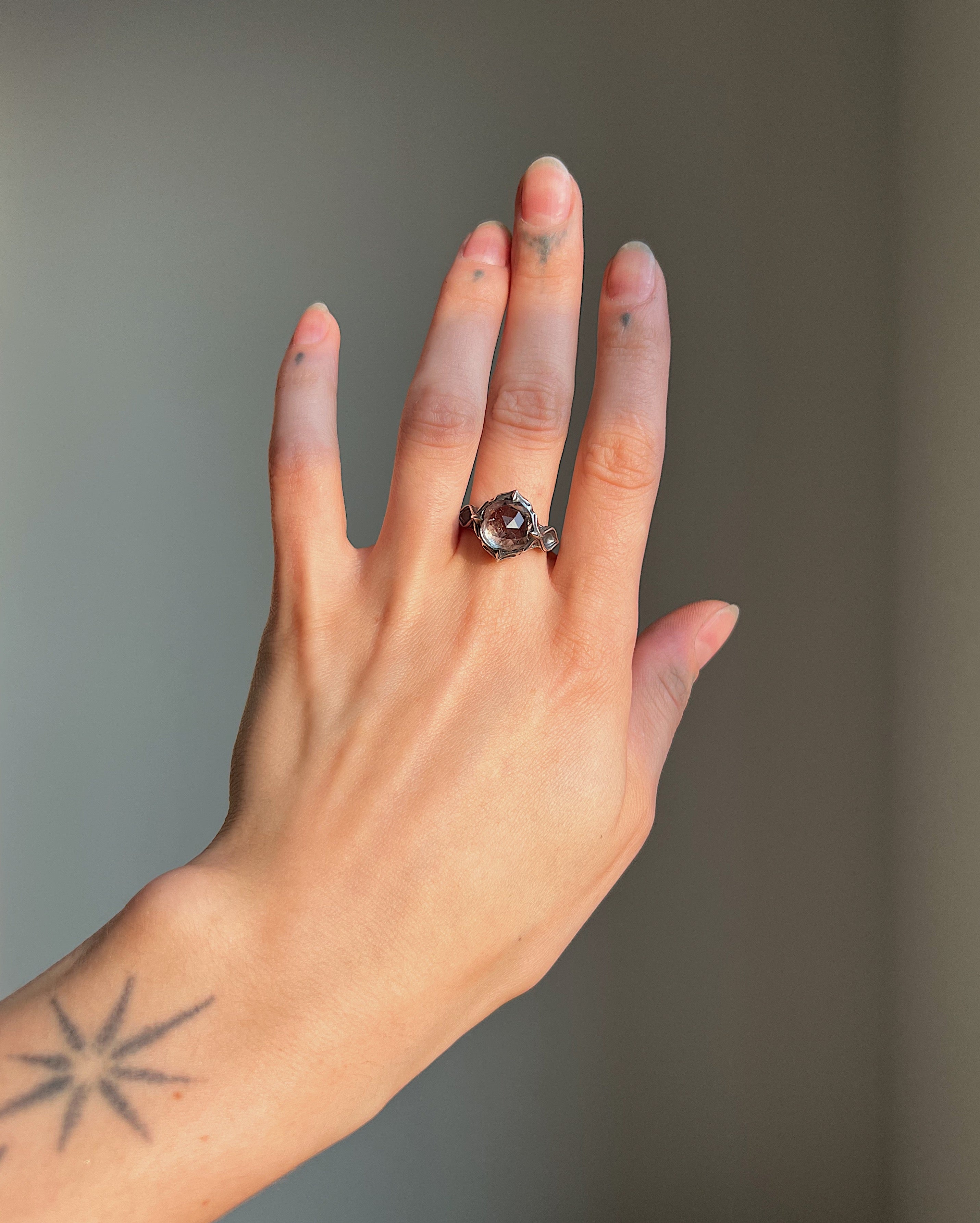 Nymphea // Silver + Bicolor Tourmaline
