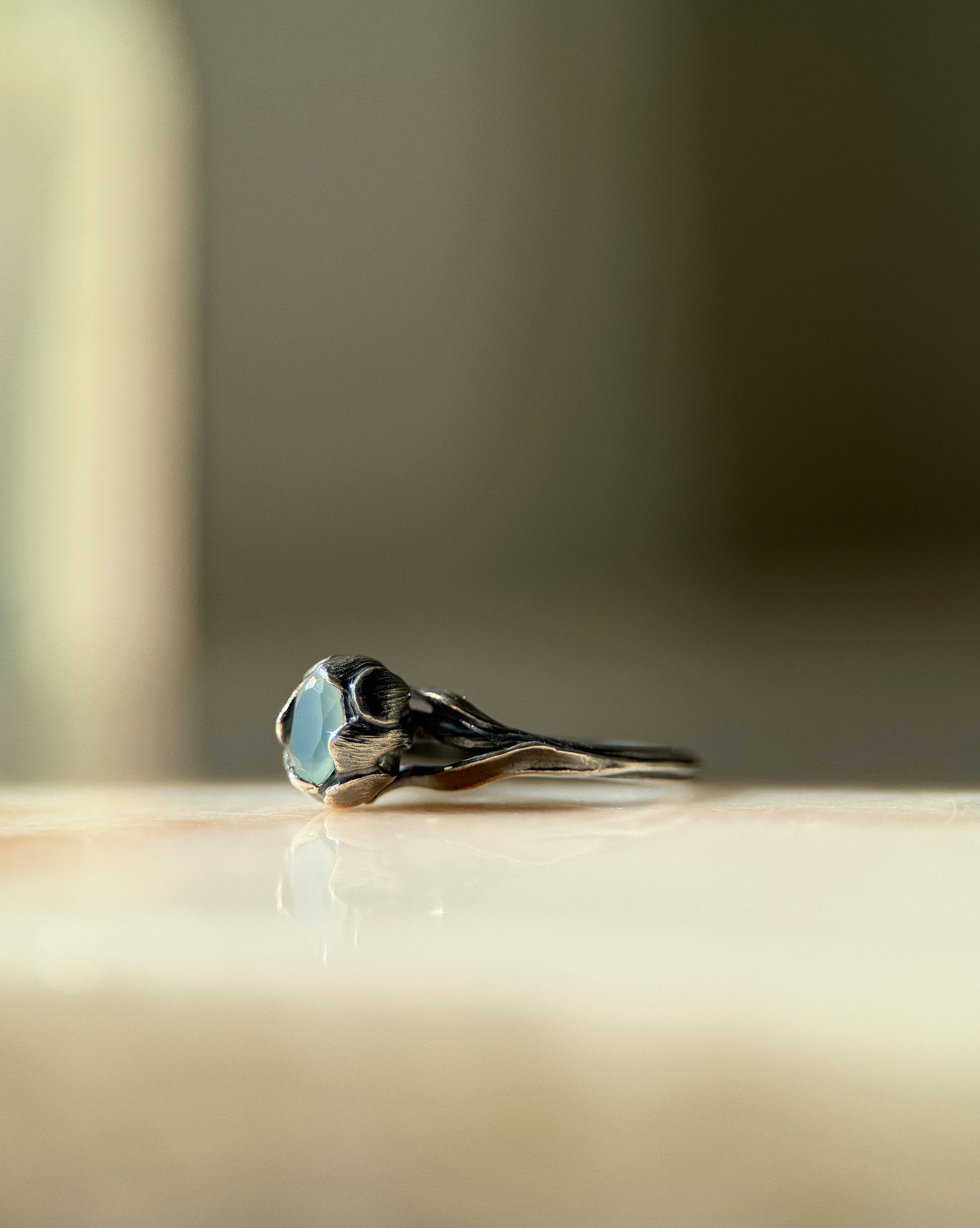 Natasha Pt I // Aqua Chalcedony // 5.5