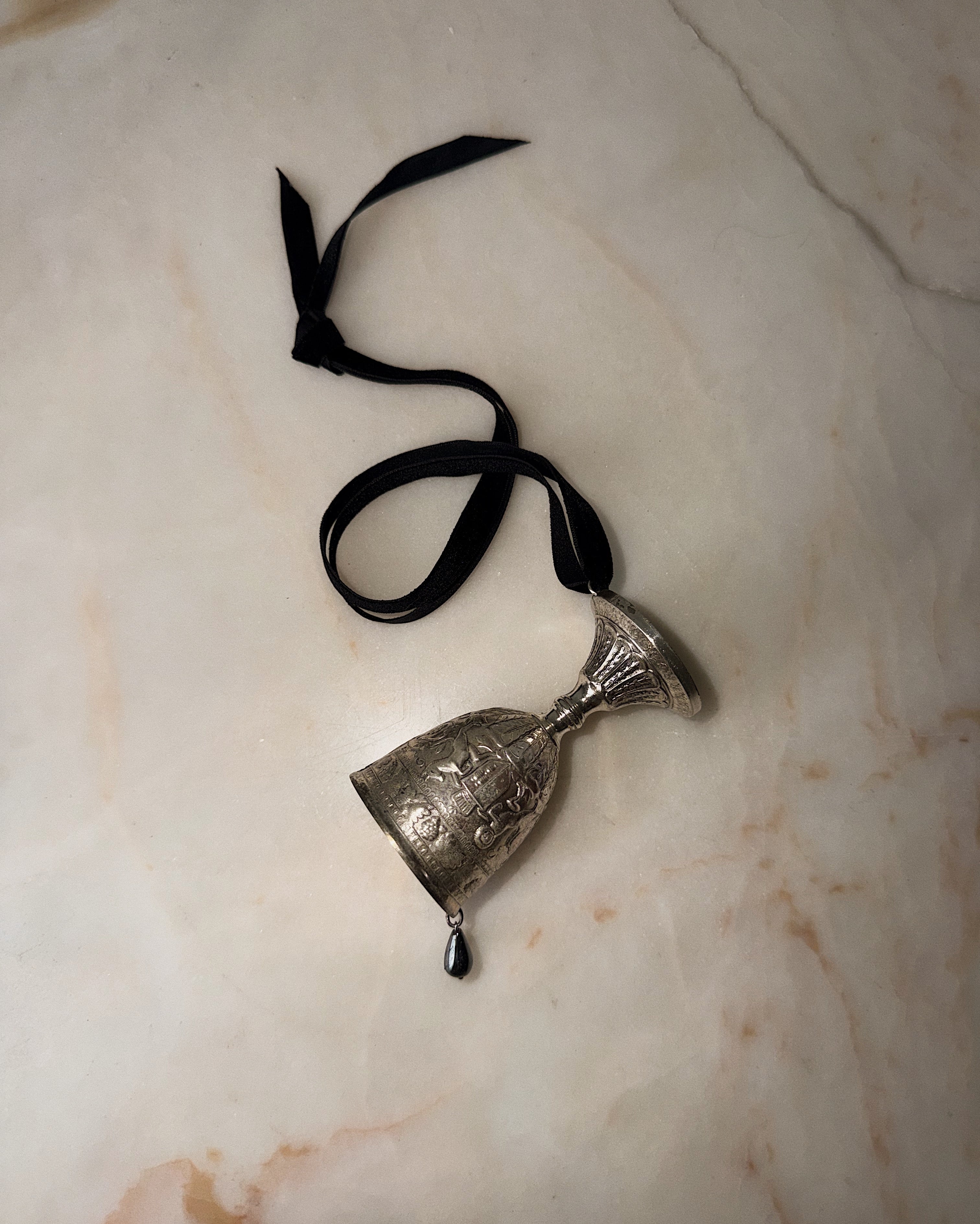 Empty Cup V // Silver Plate // House Ornament