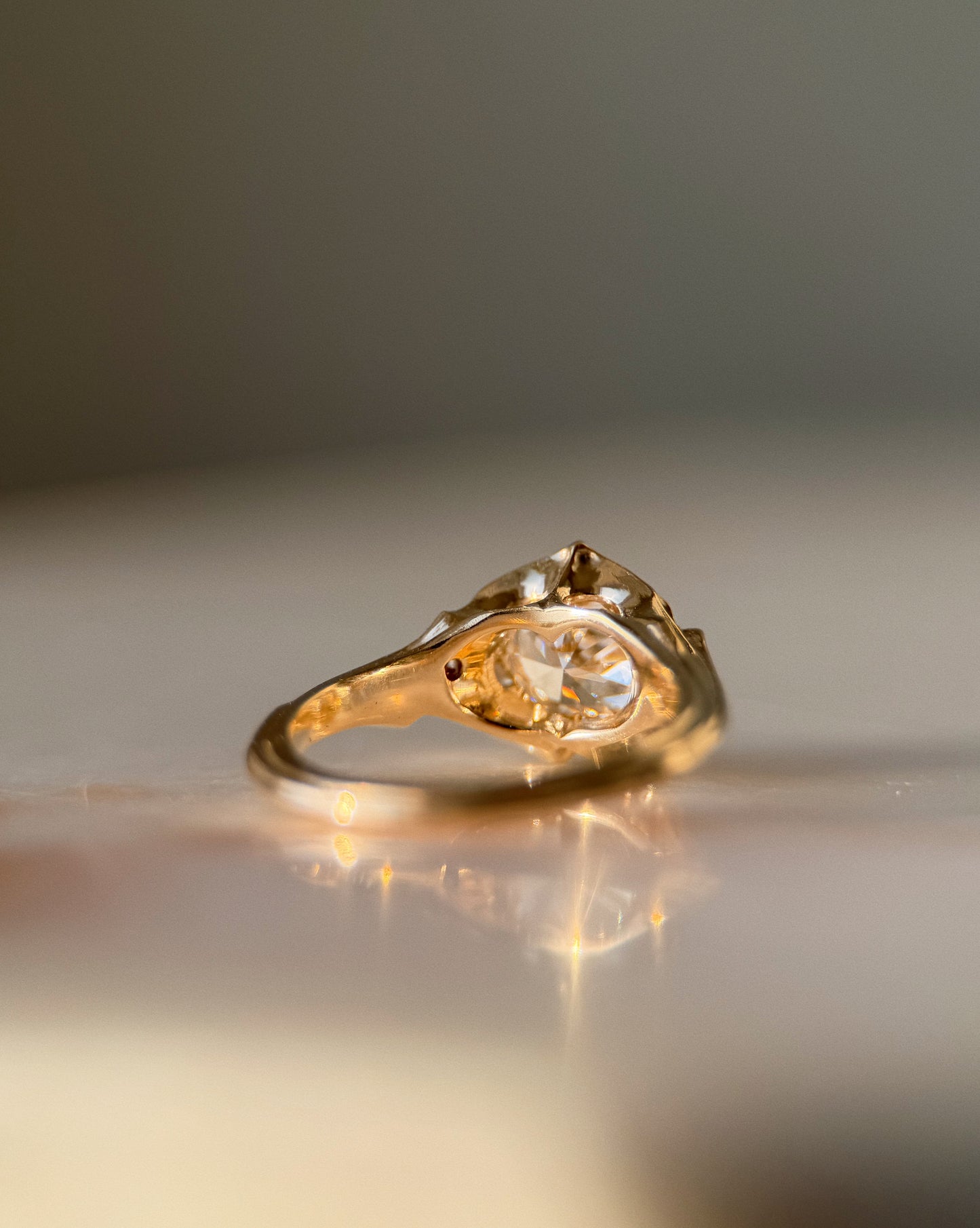 Briar Rose // One Of A Kind // 14ky // Lab Grown Diamond