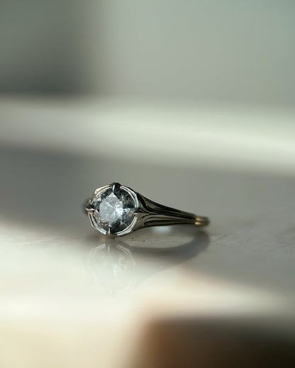 Rosette // One Of A Kind Ring // 14kw // 1.3ct Diamond