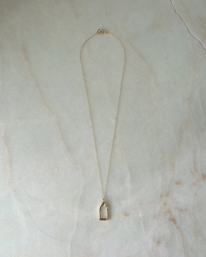 The Open Window // 14k Gold // Necklace (RTS)