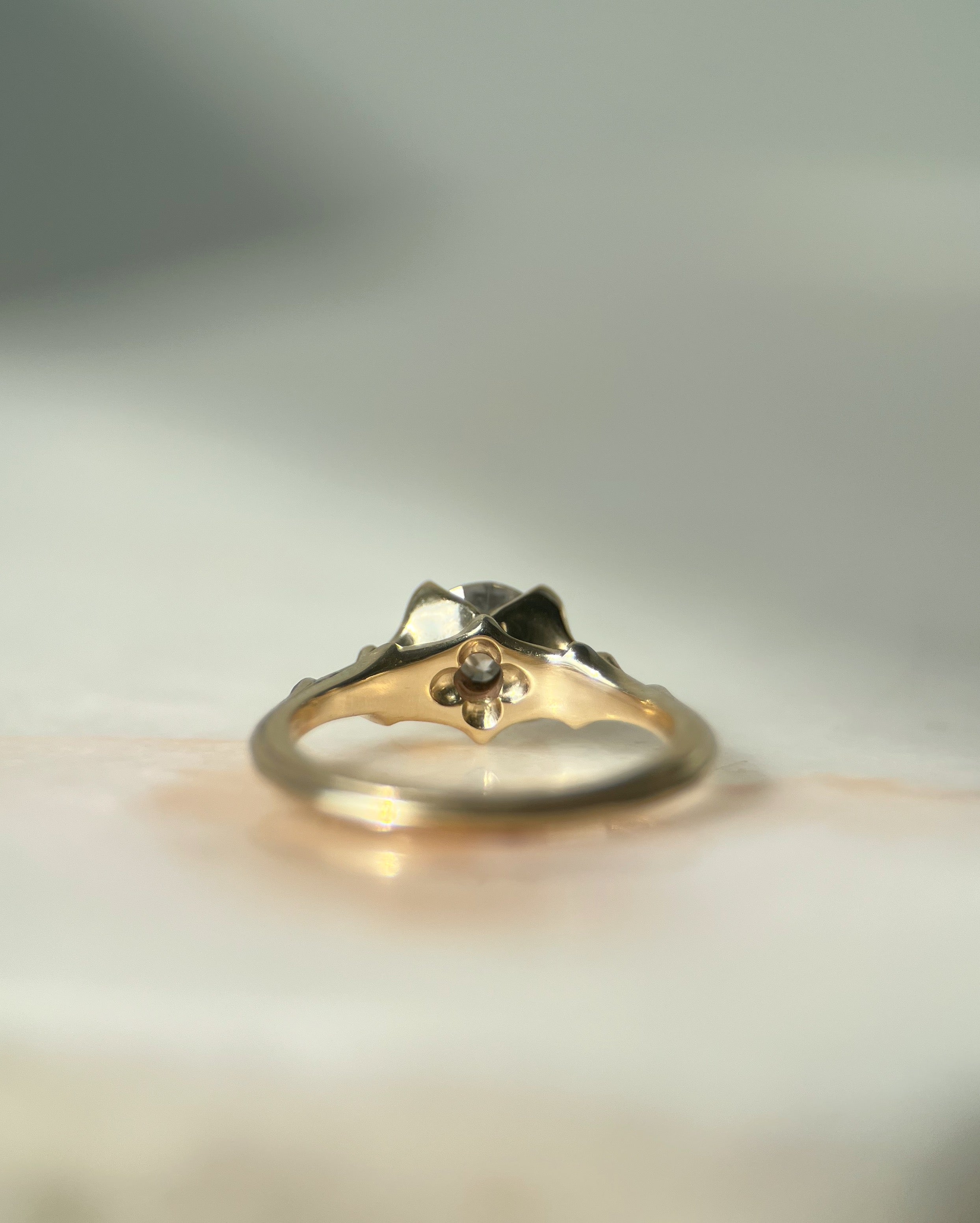 Buttress Pt II // 14ky + 1.15ct Diamond