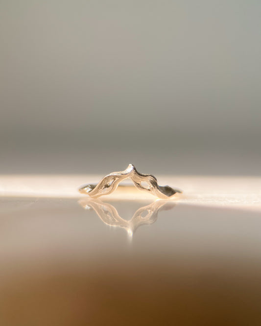 Pyre Shadow Pt III // 14k Gold // Ring