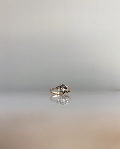 Eden II // 14k Yellow Gold + Diamond // Ring