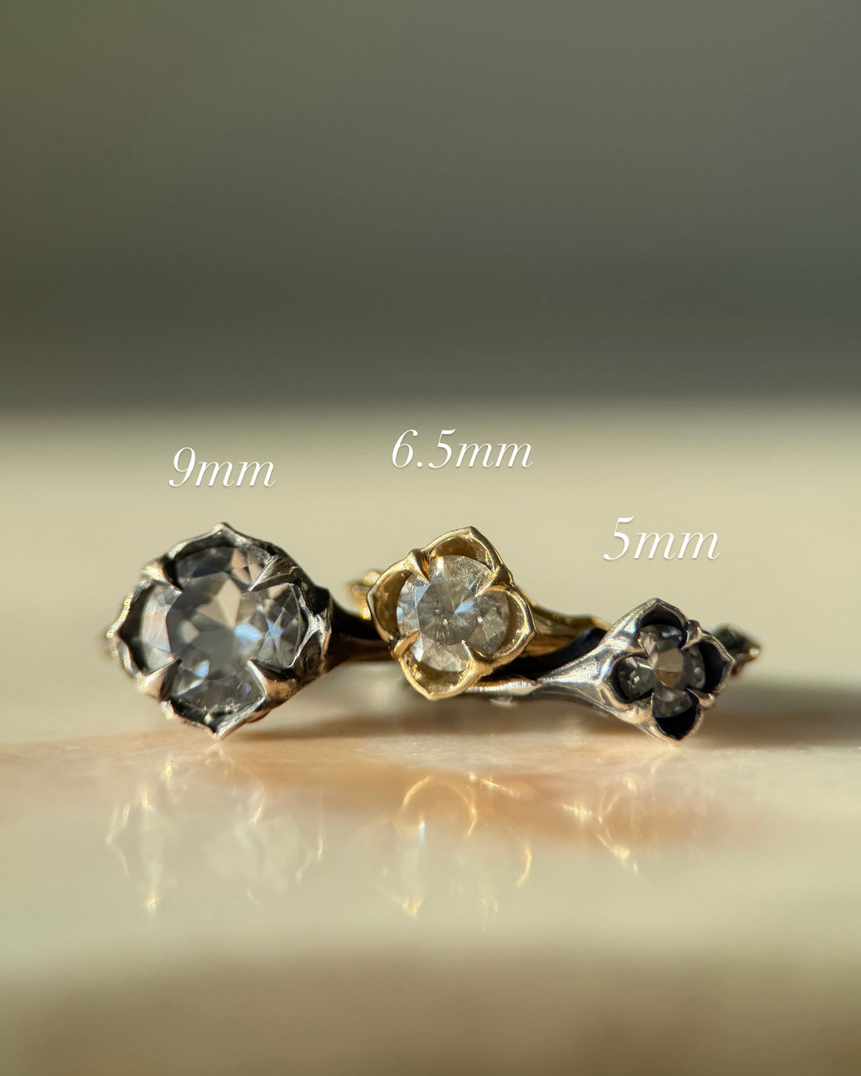 Baby Daphne // 5mm // Gold