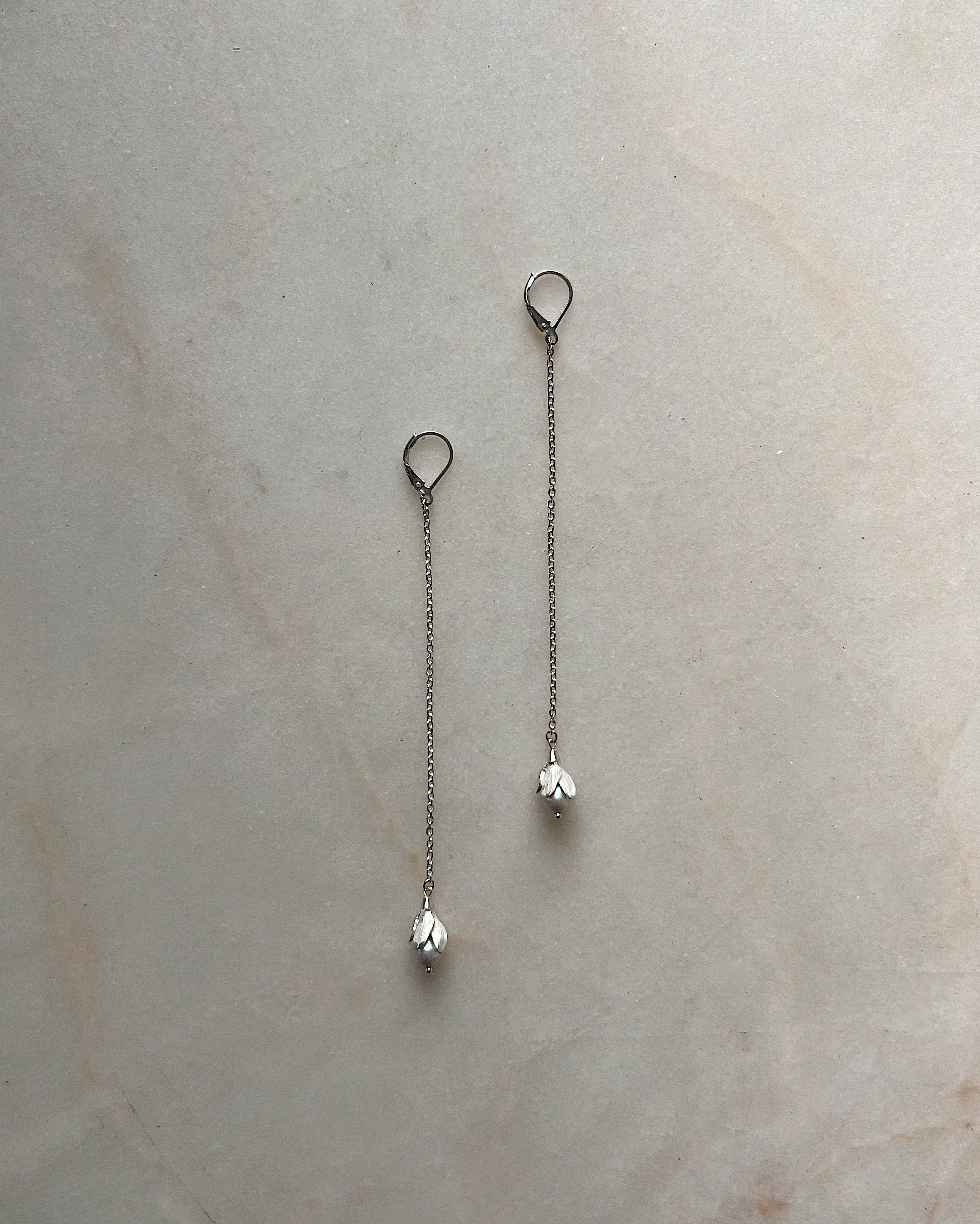 Daphne II // Baroque Pearl Earrings