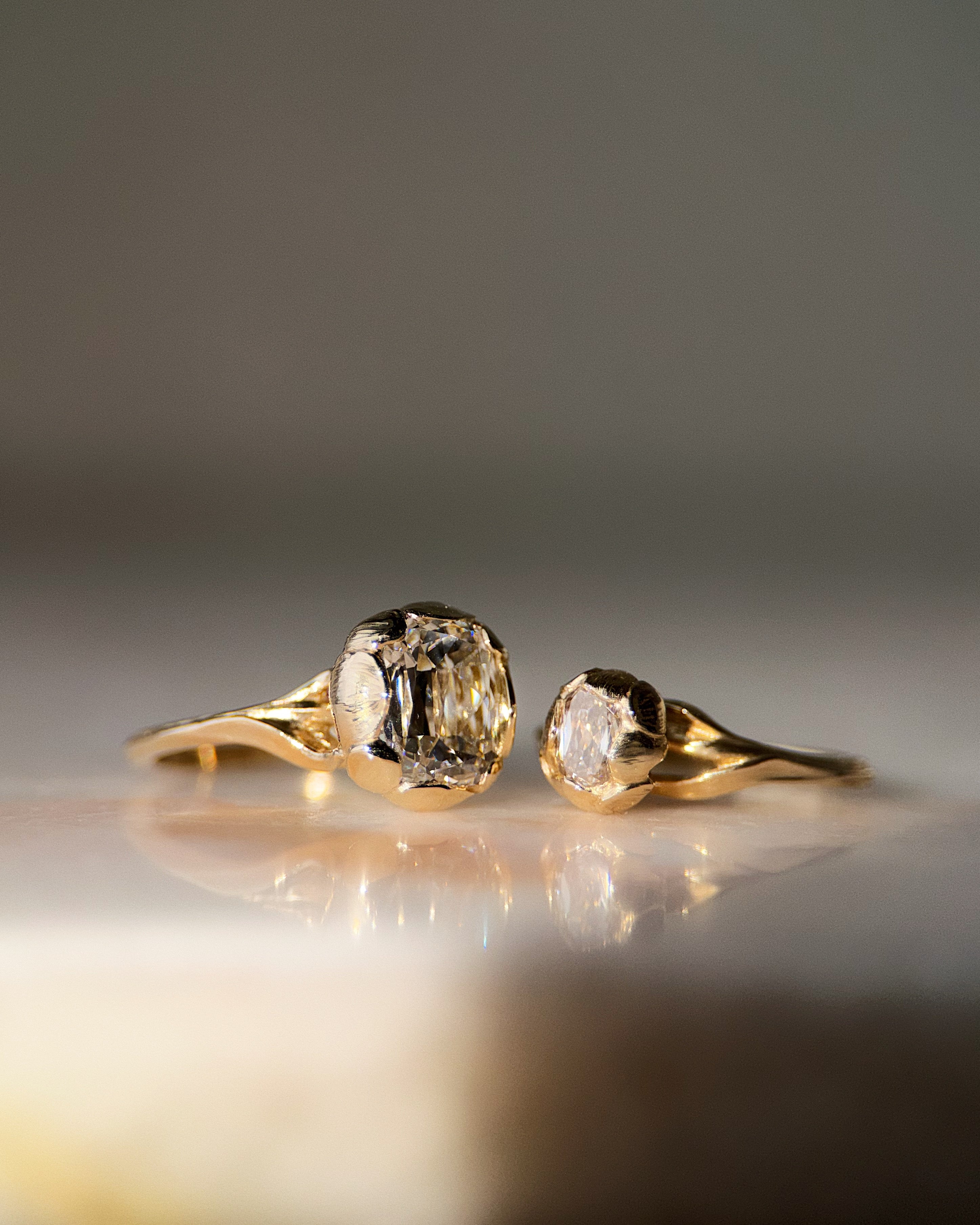 Natasha Pt II // 14ky Gold + 3.52 ct Diamond // 6.75